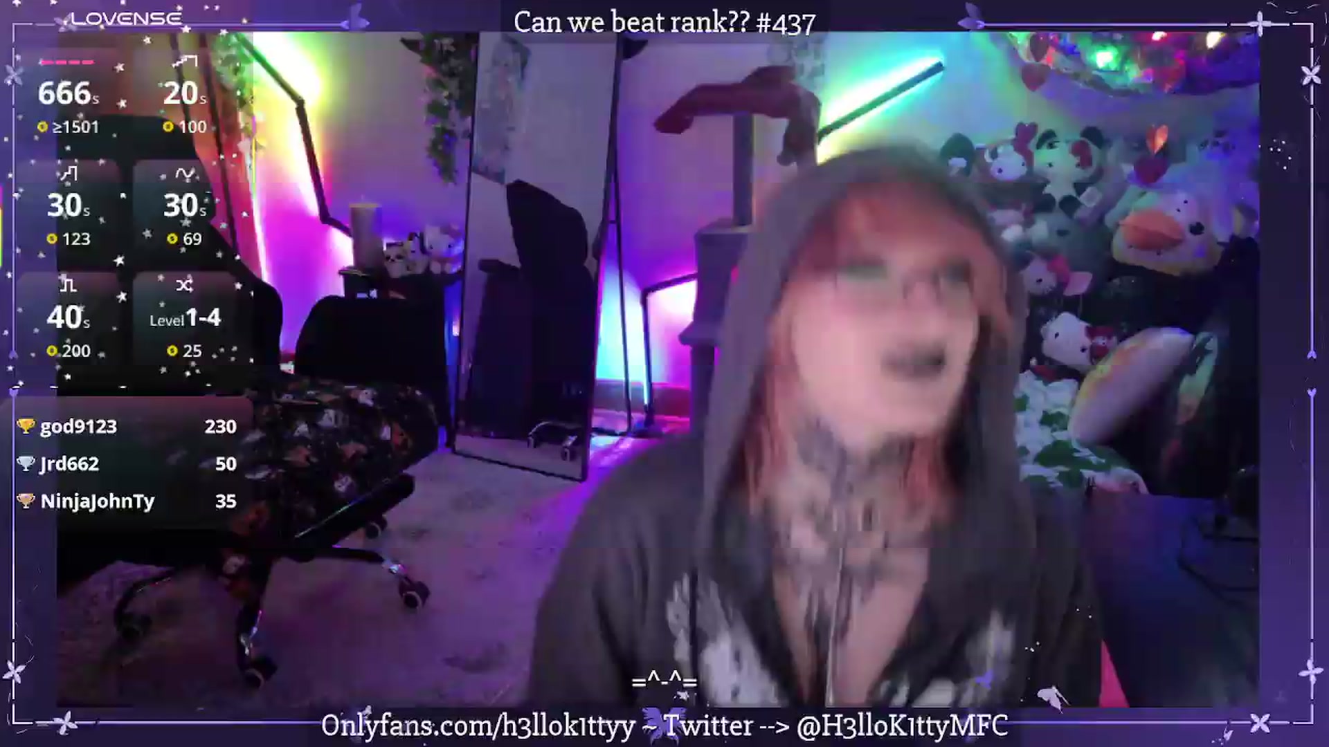 Gallery image thumbnail from H3llok1tty's myfreecams stream on, 07/11/2026, 10:23 image 7 of 20