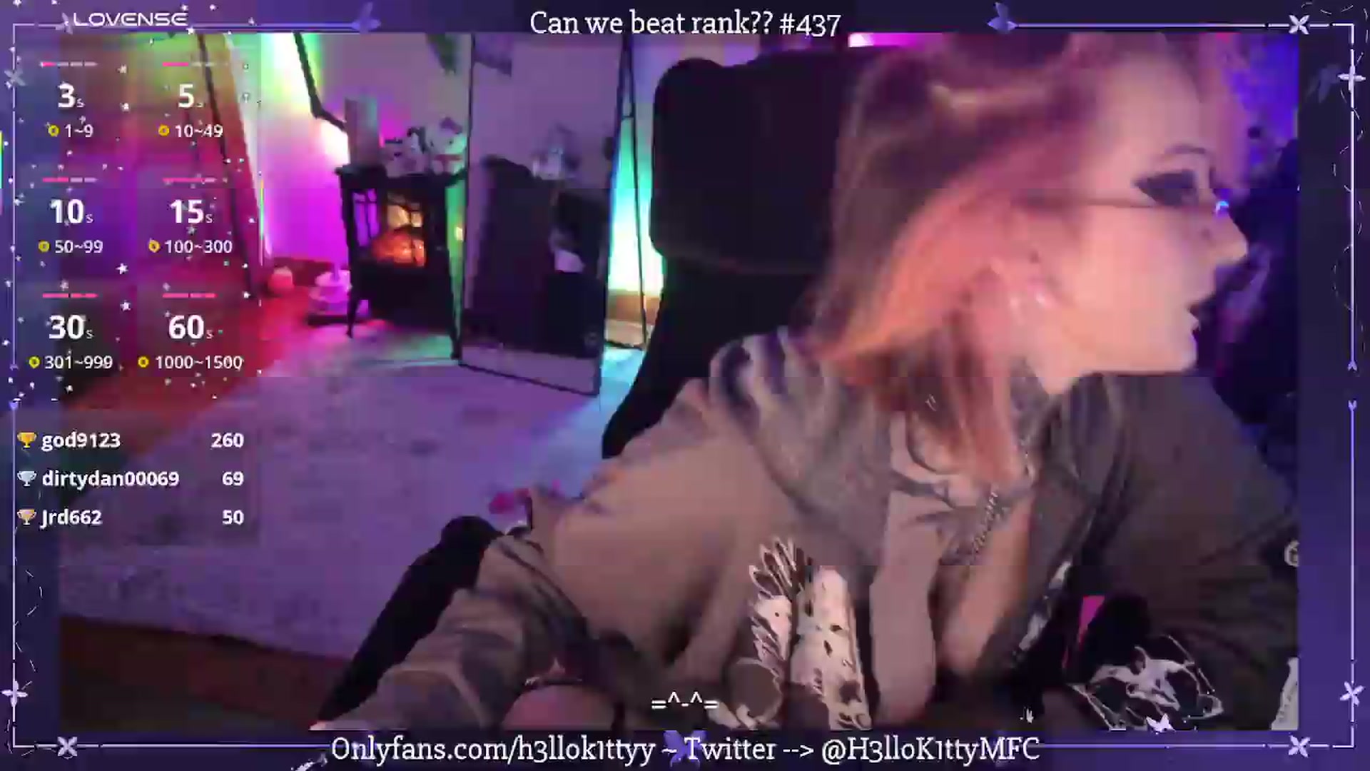 Gallery image thumbnail from H3llok1tty's myfreecams stream on, 07/11/2026, 10:23 image 9 of 20