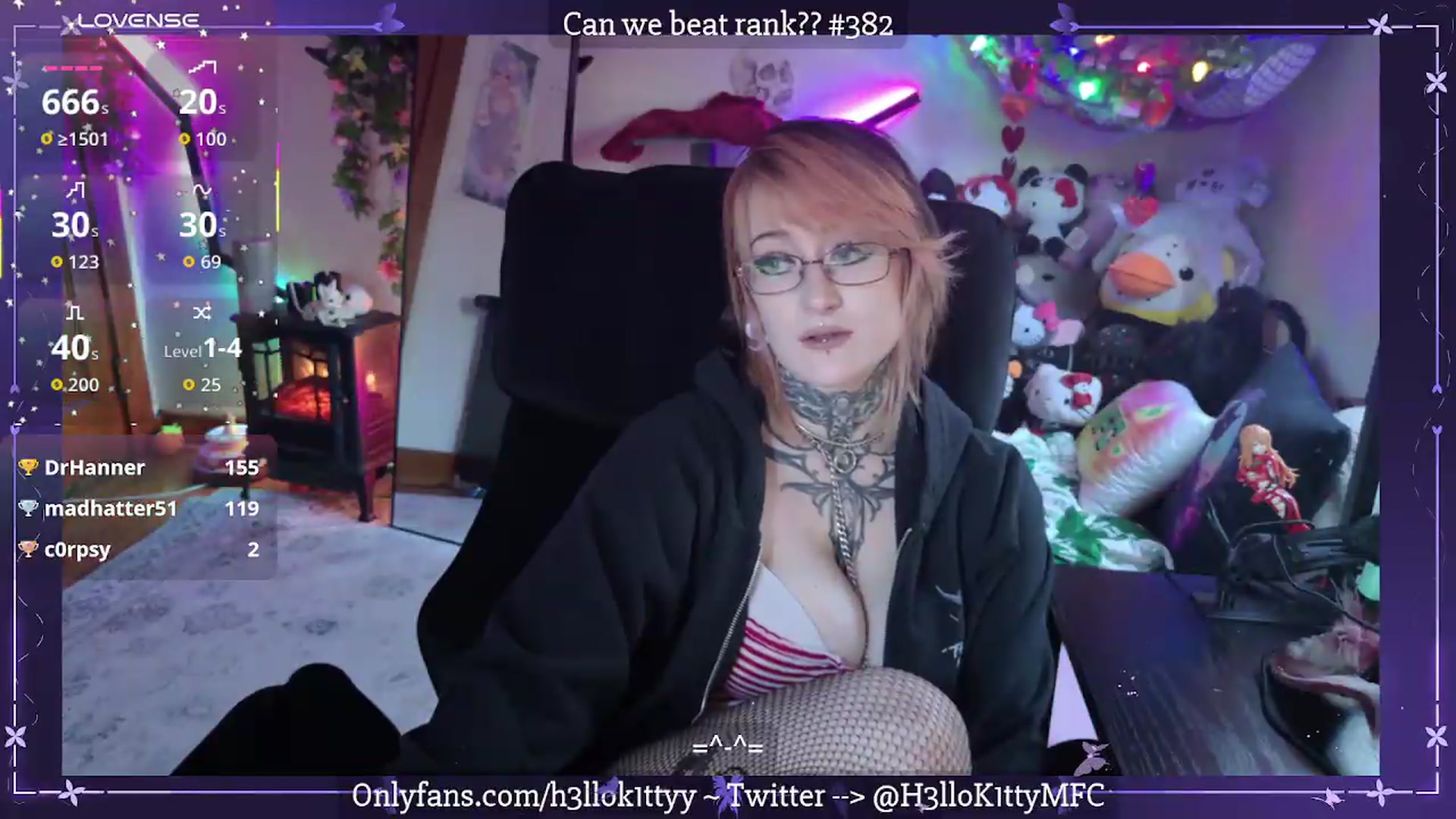 Gallery image thumbnail from H3llok1tty's myfreecams stream on, 07/14/2026, 12:04 image 19 of 20