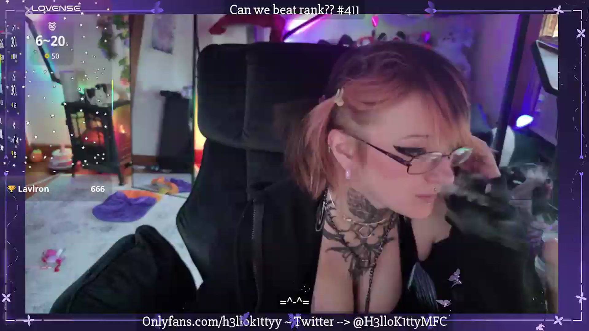 Gallery image thumbnail from H3llok1tty's myfreecams stream on, 07/15/2026, 11:36 image 13 of 20