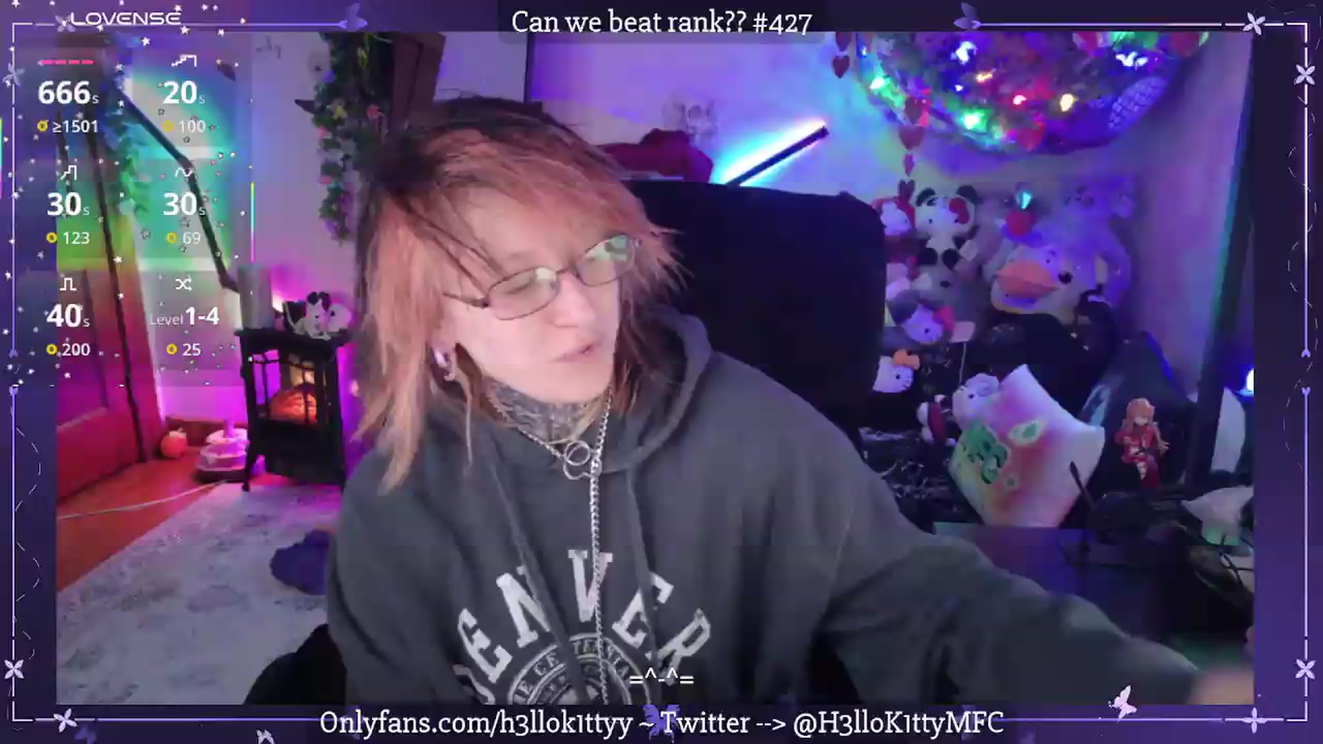 Gallery image thumbnail from H3llok1tty's myfreecams stream on, 07/17/2026, 13:19 image 1 of 20
