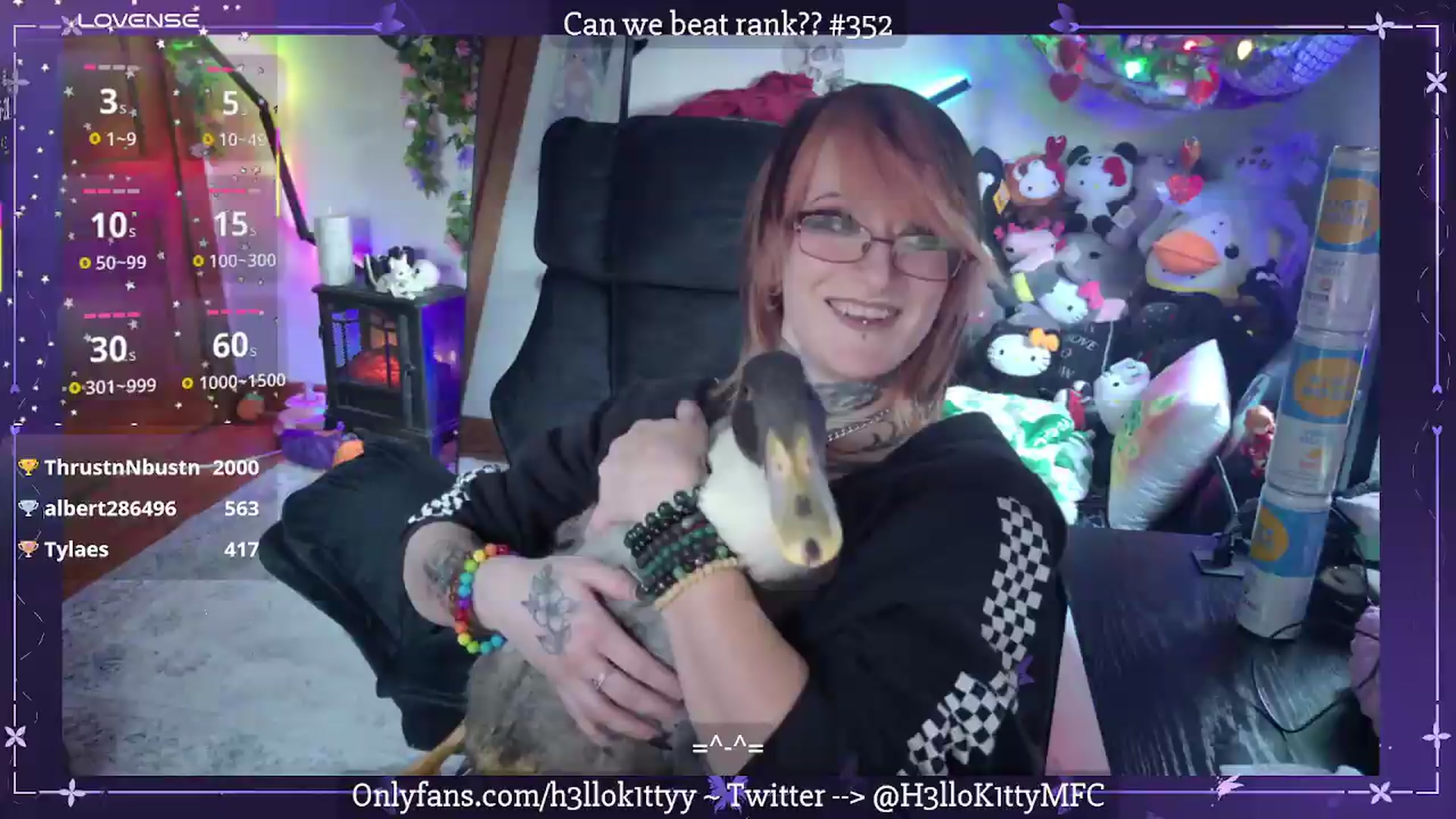 Gallery image thumbnail from H3llok1tty's myfreecams stream on, 07/18/2026, 13:47 image 15 of 20