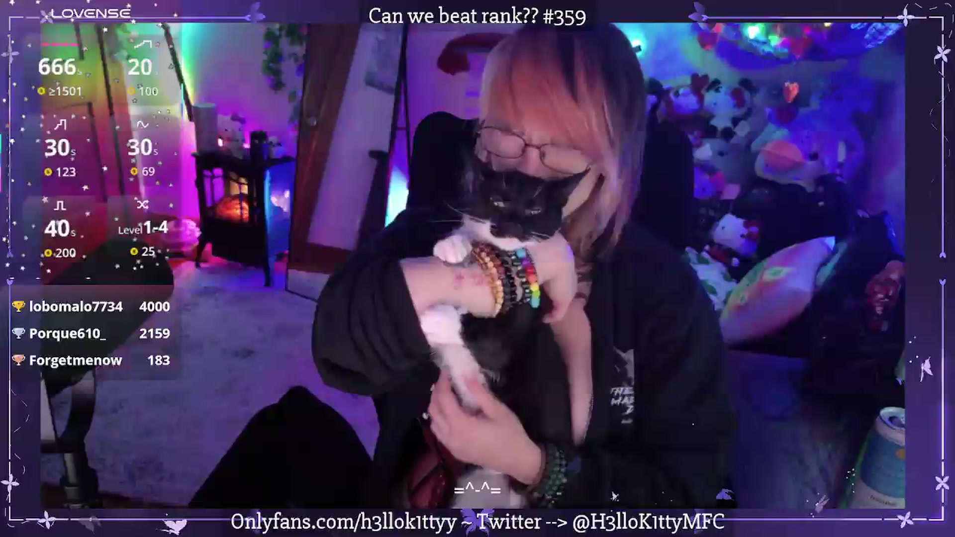 Gallery image thumbnail from H3llok1tty's myfreecams stream on, 07/22/2026, 09:32 image 1 of 20