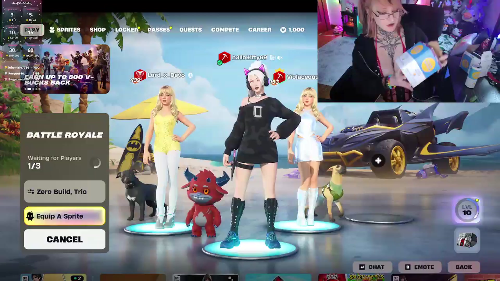 Gallery image thumbnail from H3llok1tty's myfreecams stream on, 07/22/2026, 12:59 image 5 of 20