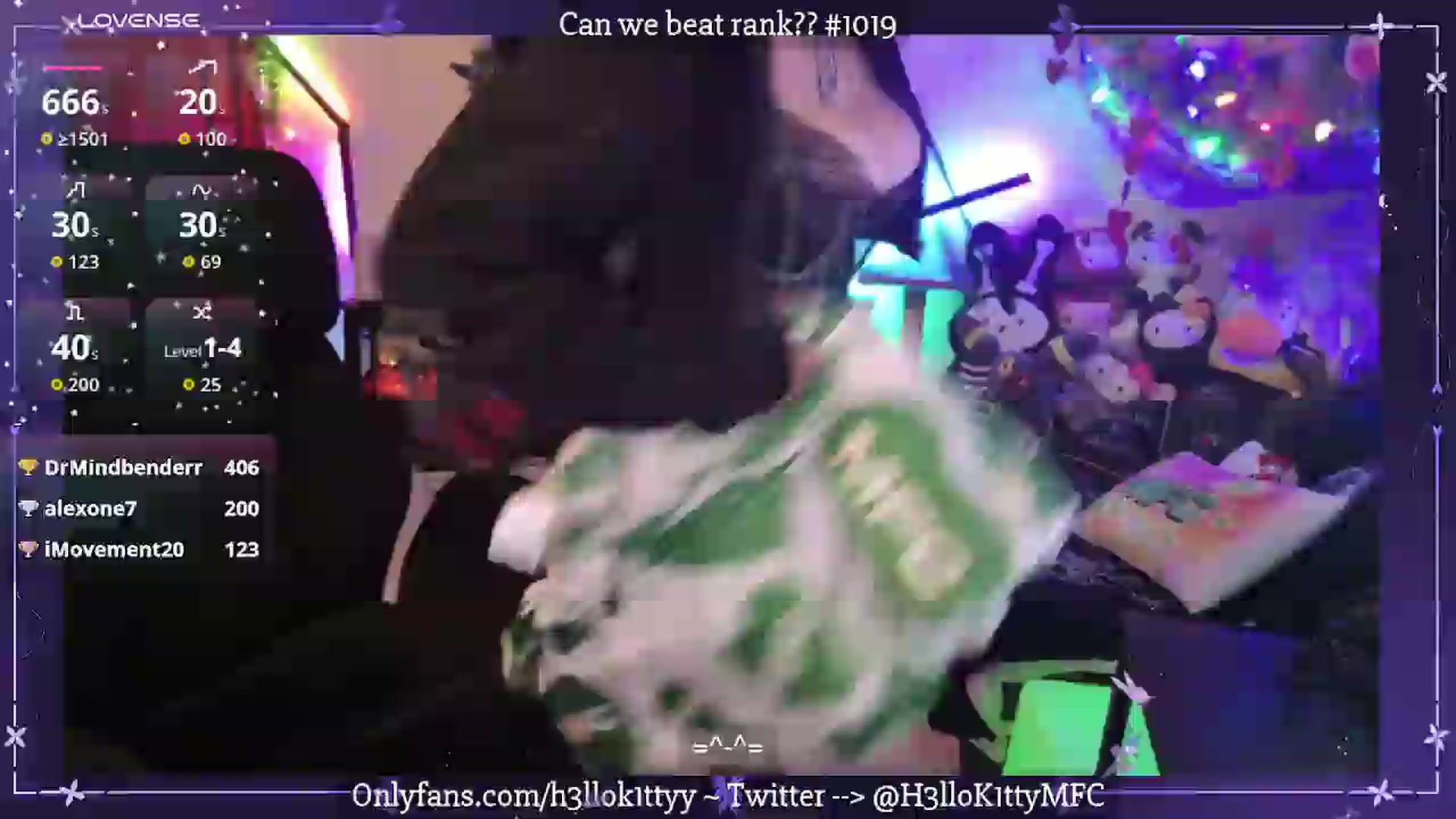 Gallery image thumbnail from H3llok1tty's myfreecams stream on, 08/03/2026, 06:04 image 19 of 20