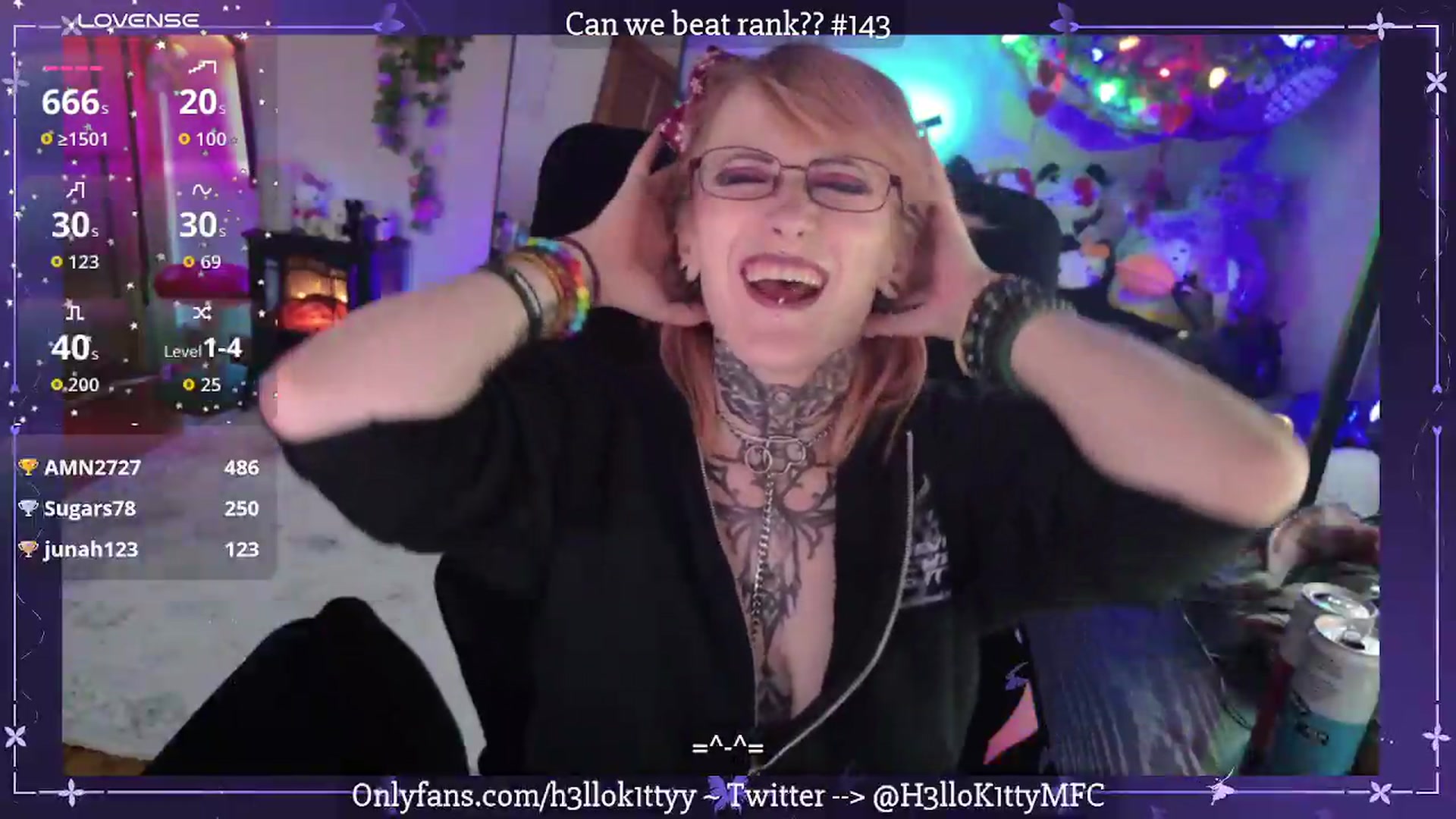Gallery image thumbnail from H3llok1tty's myfreecams stream on, 08/05/2026, 11:41 image 16 of 20