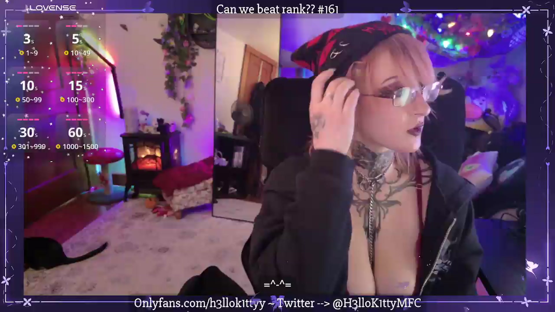 Gallery image thumbnail from H3llok1tty's myfreecams stream on, 08/05/2026, 11:41 image 1 of 20
