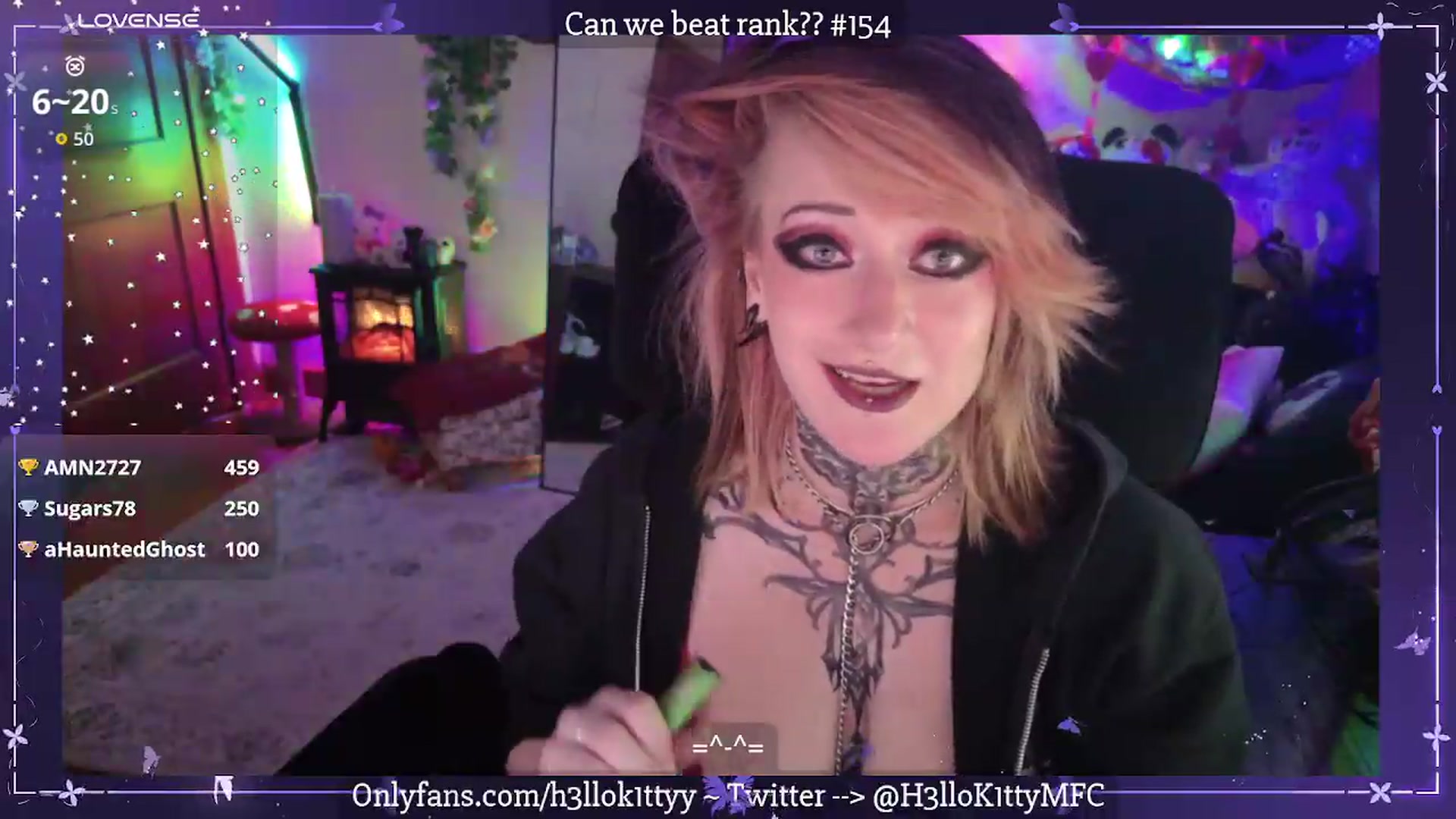 Gallery image thumbnail from H3llok1tty's myfreecams stream on, 08/05/2026, 11:41 image 7 of 20