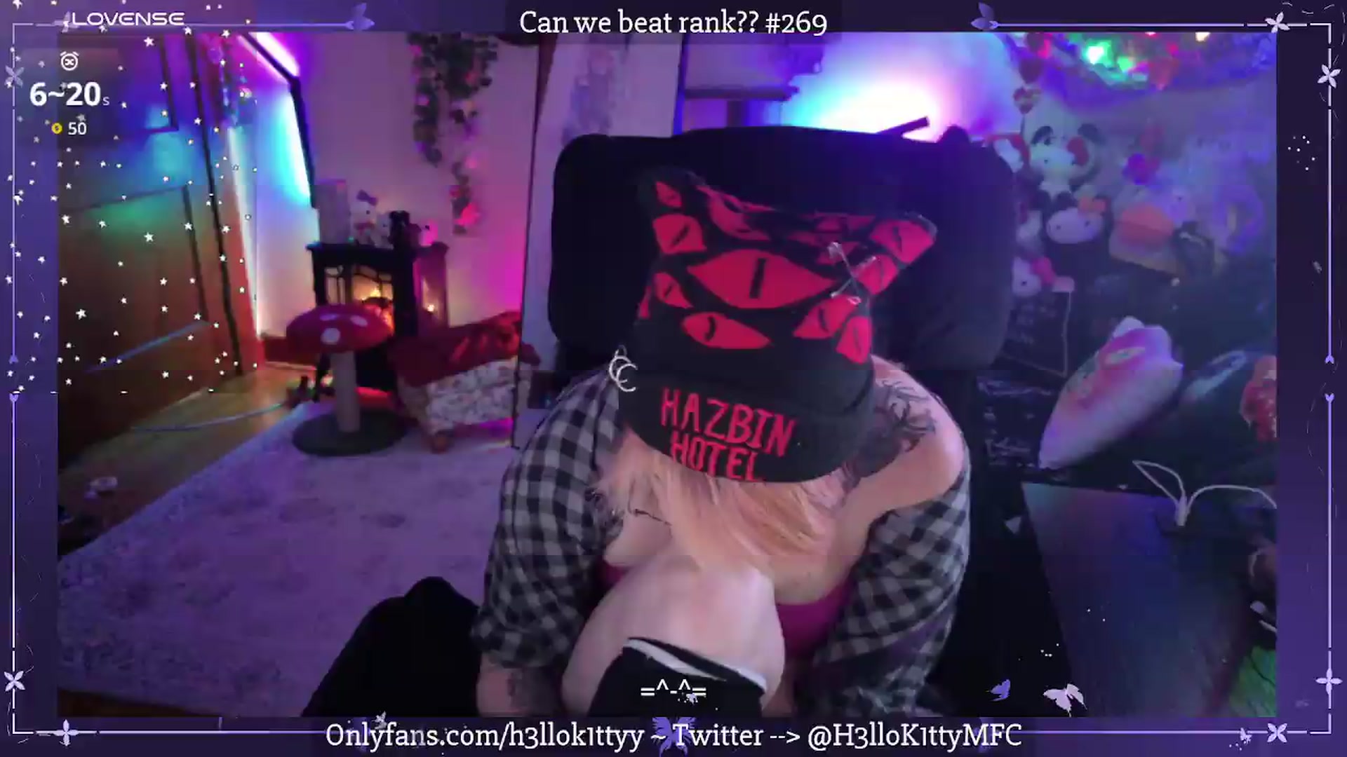 Gallery image thumbnail from H3llok1tty's myfreecams stream on, 08/15/2026, 13:46 image 1 of 20