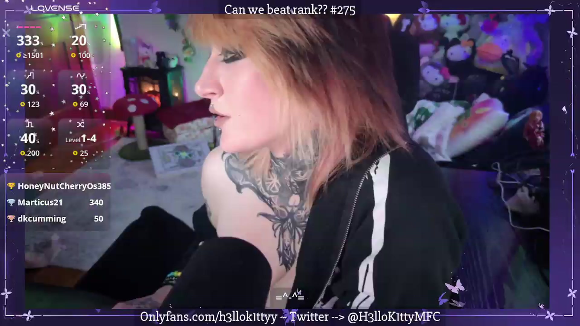 Gallery image thumbnail from H3llok1tty's myfreecams stream on, 08/16/2026, 12:09 image 13 of 20