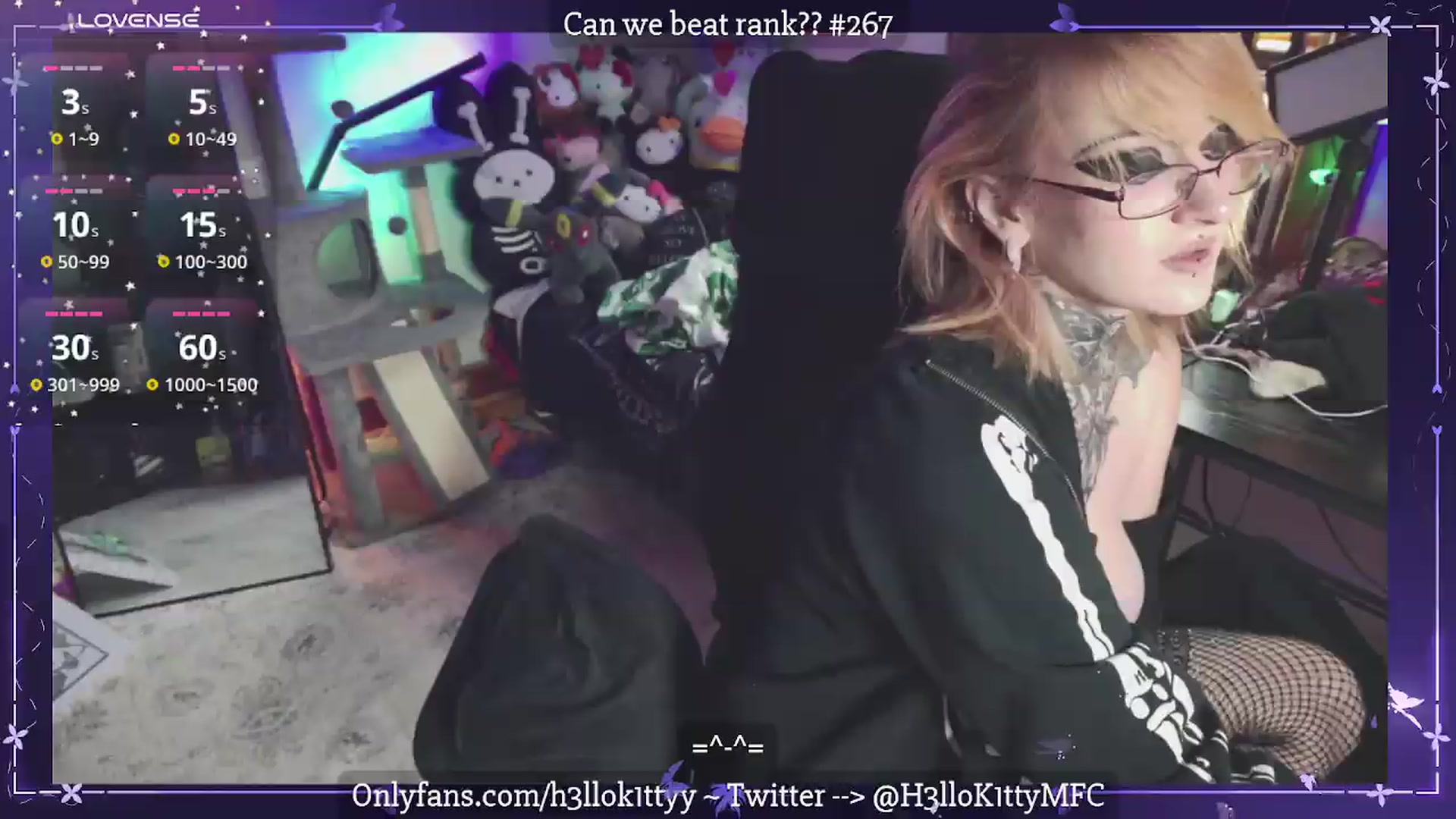 Gallery image thumbnail from H3llok1tty's myfreecams stream on, 08/16/2026, 12:09 image 20 of 20