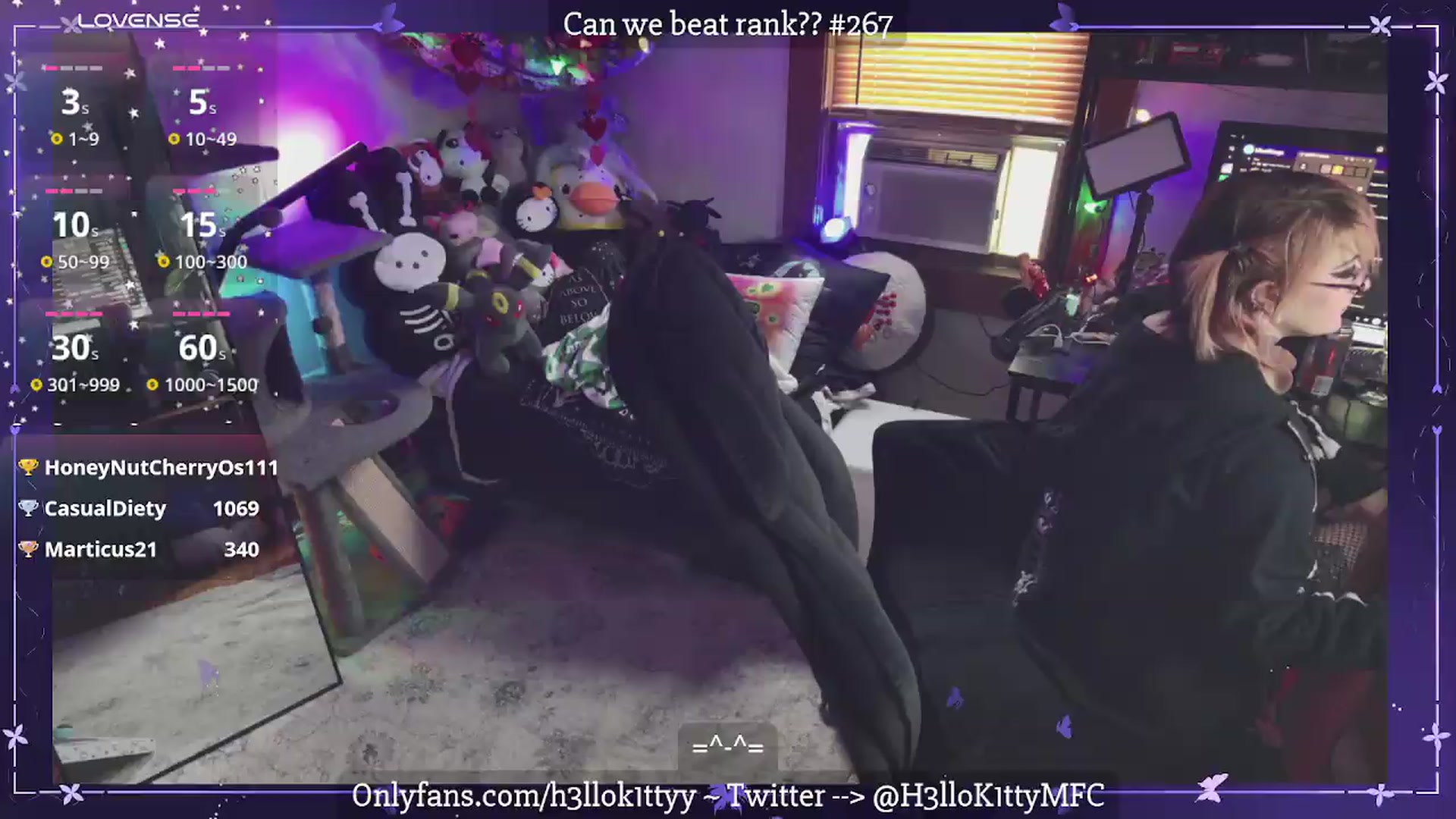 Gallery image thumbnail from H3llok1tty's myfreecams stream on, 08/16/2026, 12:09 image 18 of 20