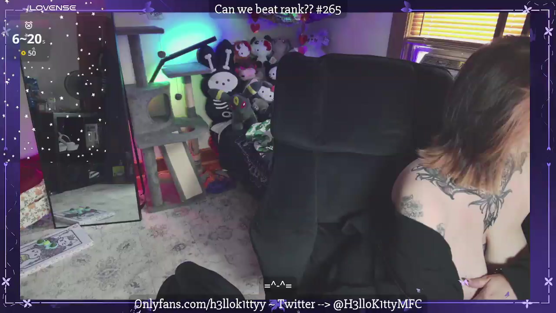 Gallery image thumbnail from H3llok1tty's myfreecams stream on, 08/16/2026, 13:15 image 15 of 20