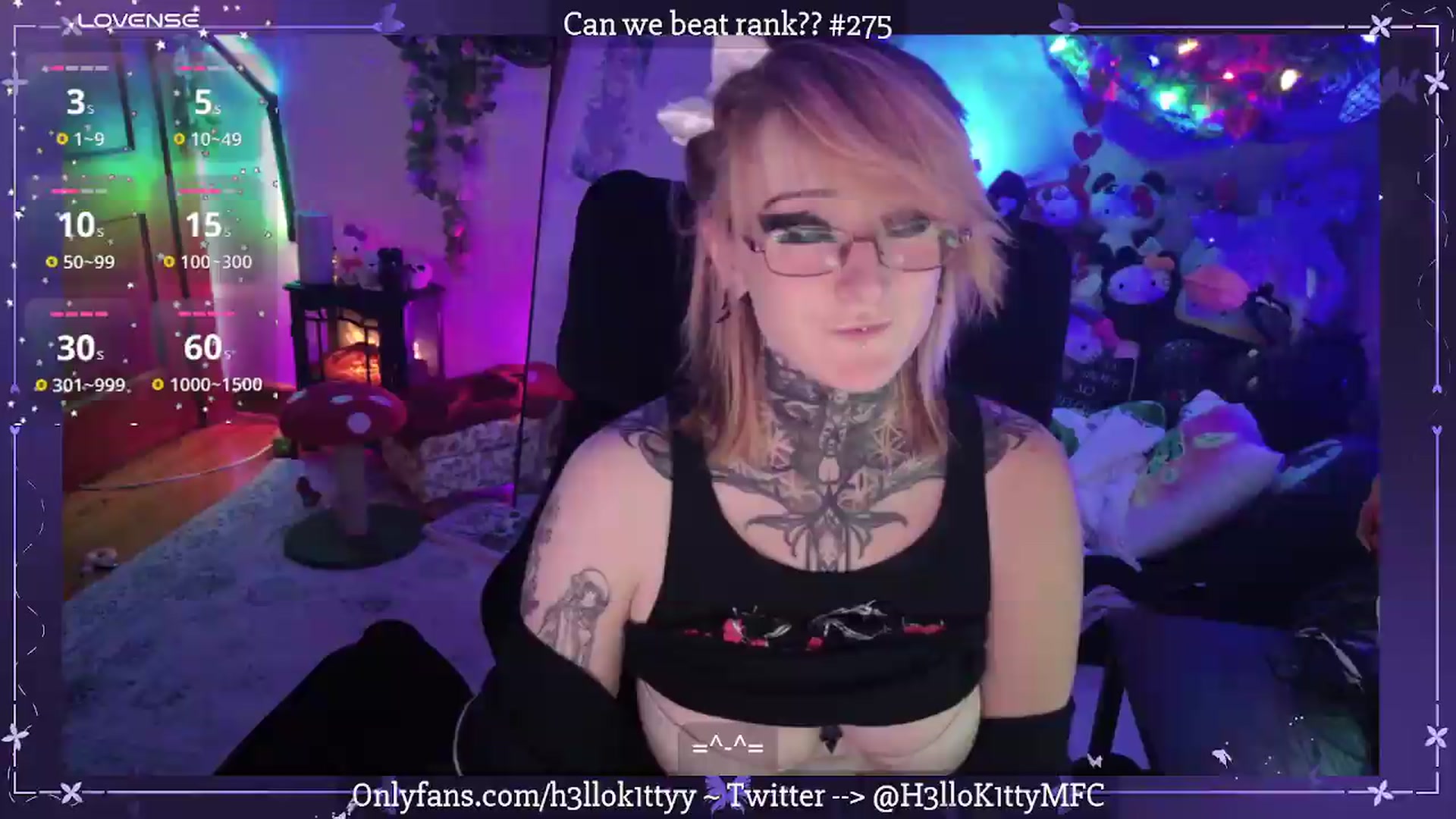 Gallery image thumbnail from H3llok1tty's myfreecams stream on, 08/18/2026, 07:52 image 19 of 20