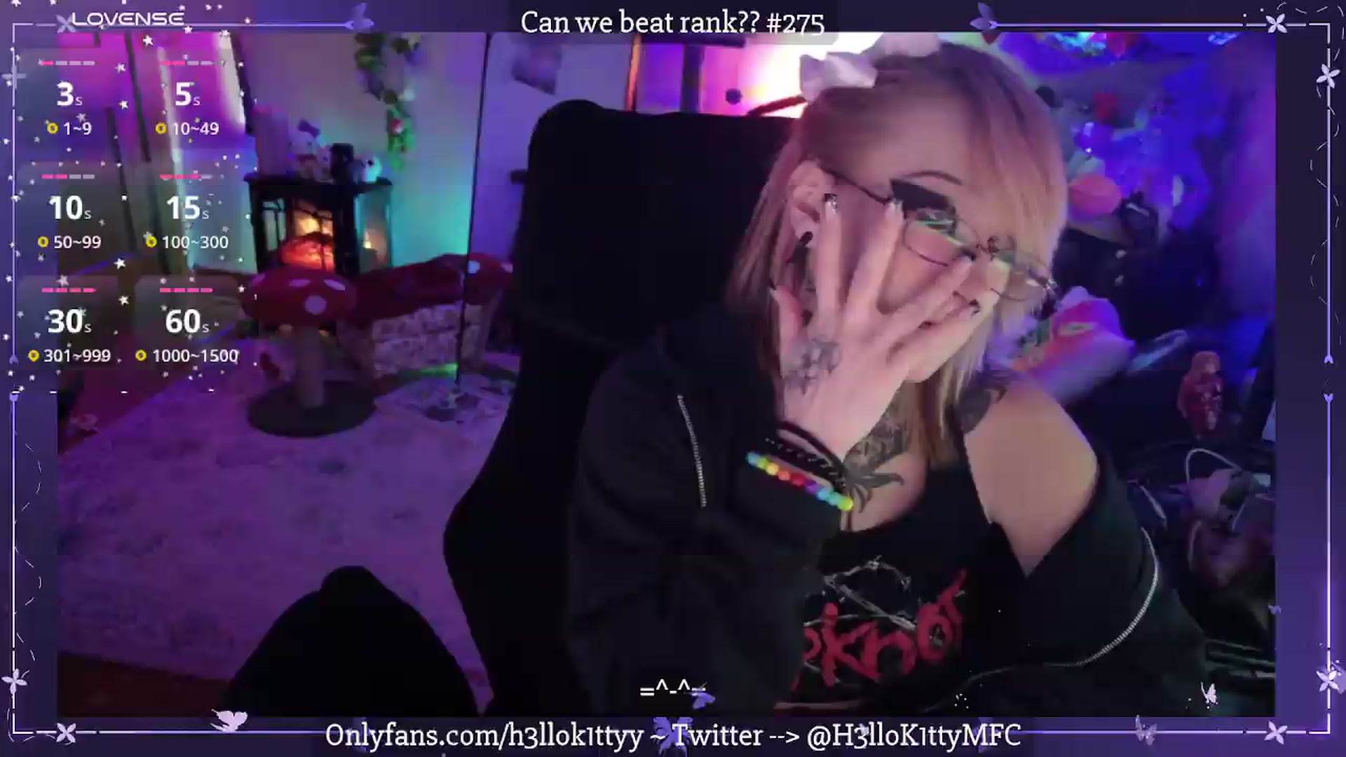 Gallery image thumbnail from H3llok1tty's myfreecams stream on, 08/18/2026, 07:52 image 14 of 20
