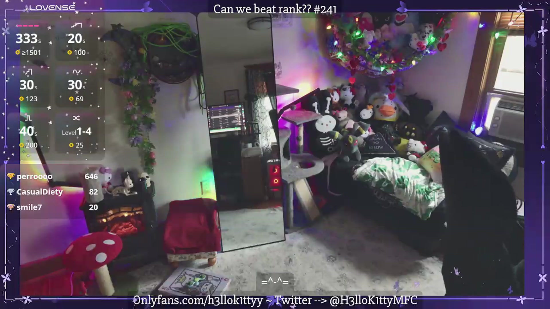 Gallery image thumbnail from H3llok1tty's myfreecams stream on, 08/22/2026, 15:24 image 10 of 20