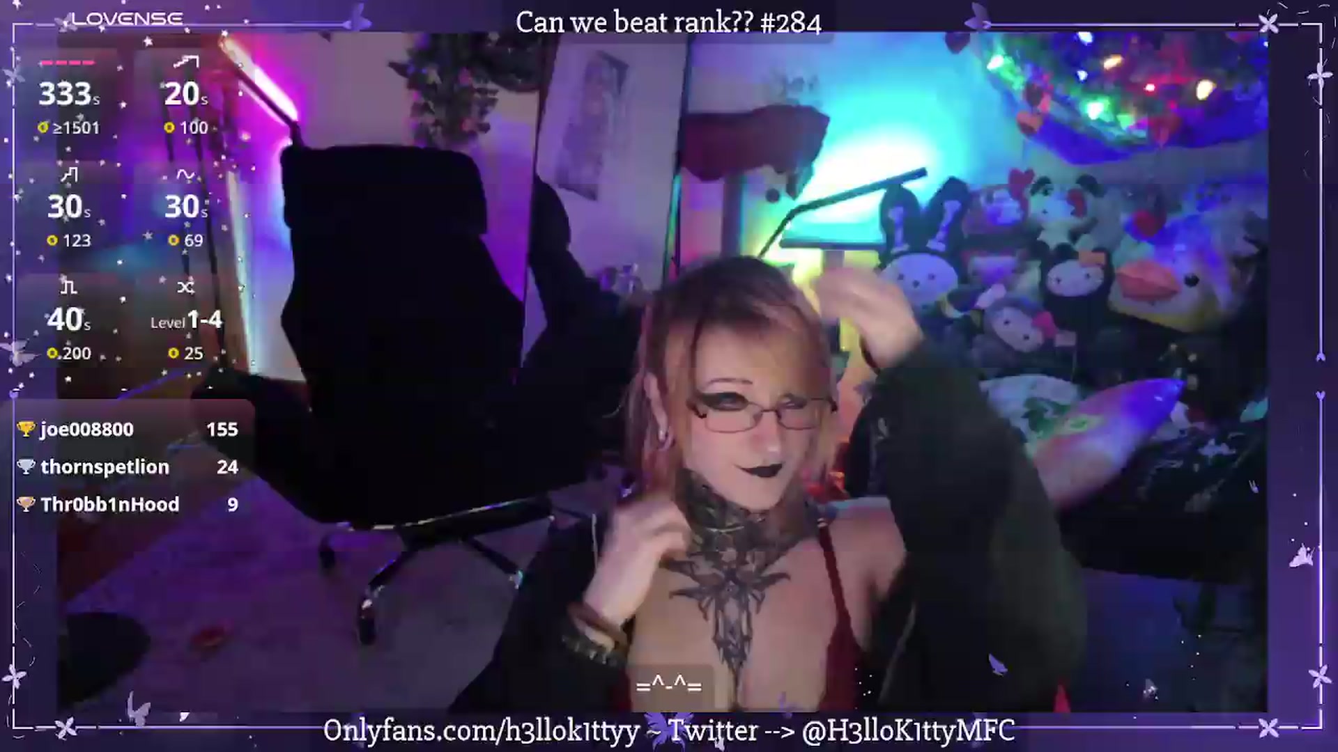 Gallery image thumbnail from H3llok1tty's myfreecams stream on, 08/26/2026, 11:52 image 3 of 20