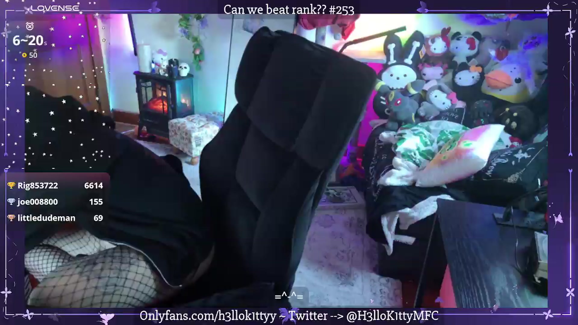 Gallery image thumbnail from H3llok1tty's myfreecams stream on, 08/26/2026, 11:52 image 14 of 20