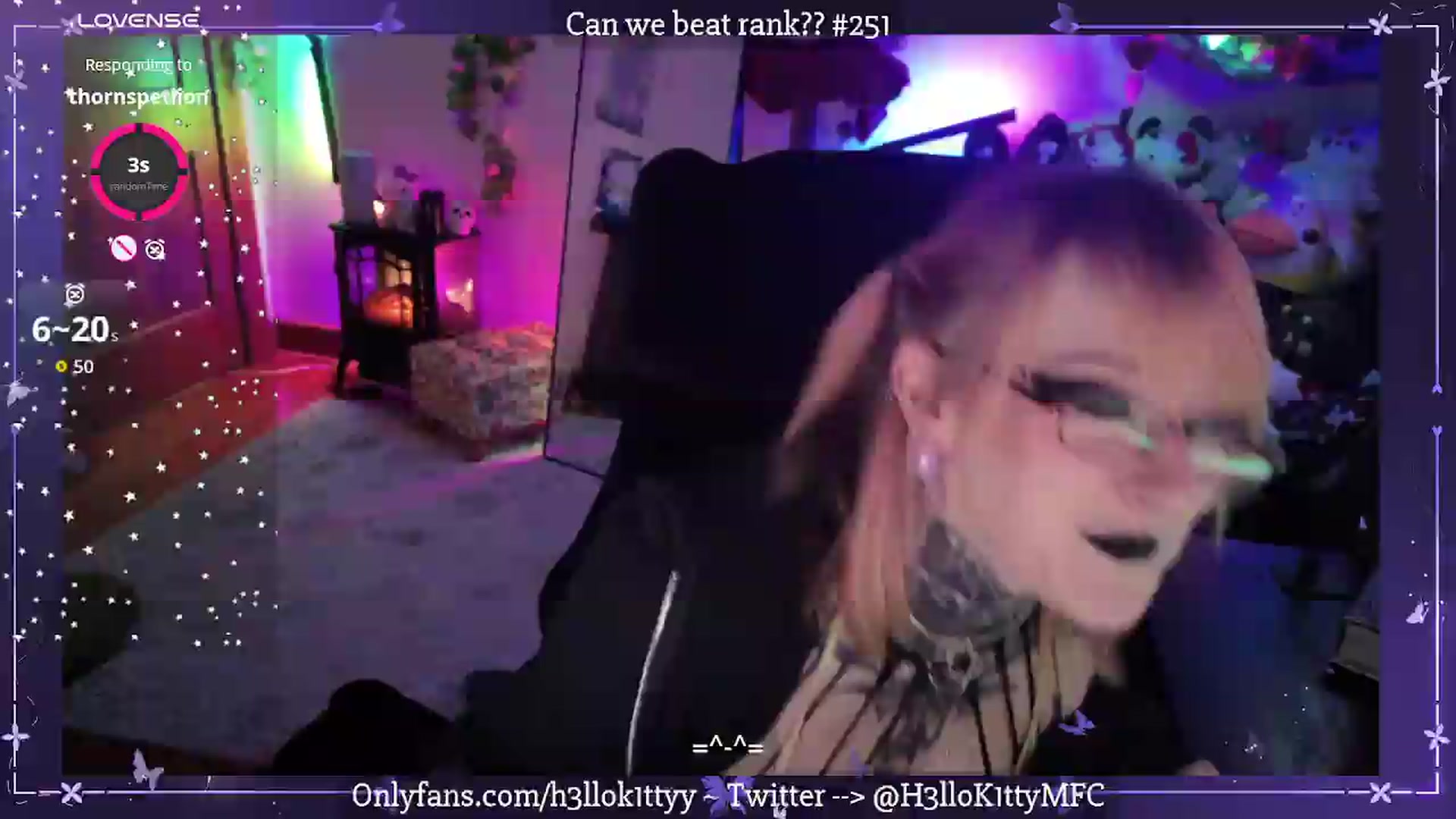 Gallery image thumbnail from H3llok1tty's myfreecams stream on, 08/31/2026, 05:53 image 12 of 20
