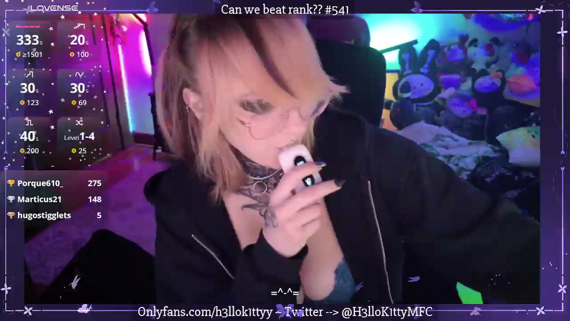 Gallery image thumbnail from H3llok1tty's myfreecams stream on, 09/12/2026, 11:05 image 3 of 20