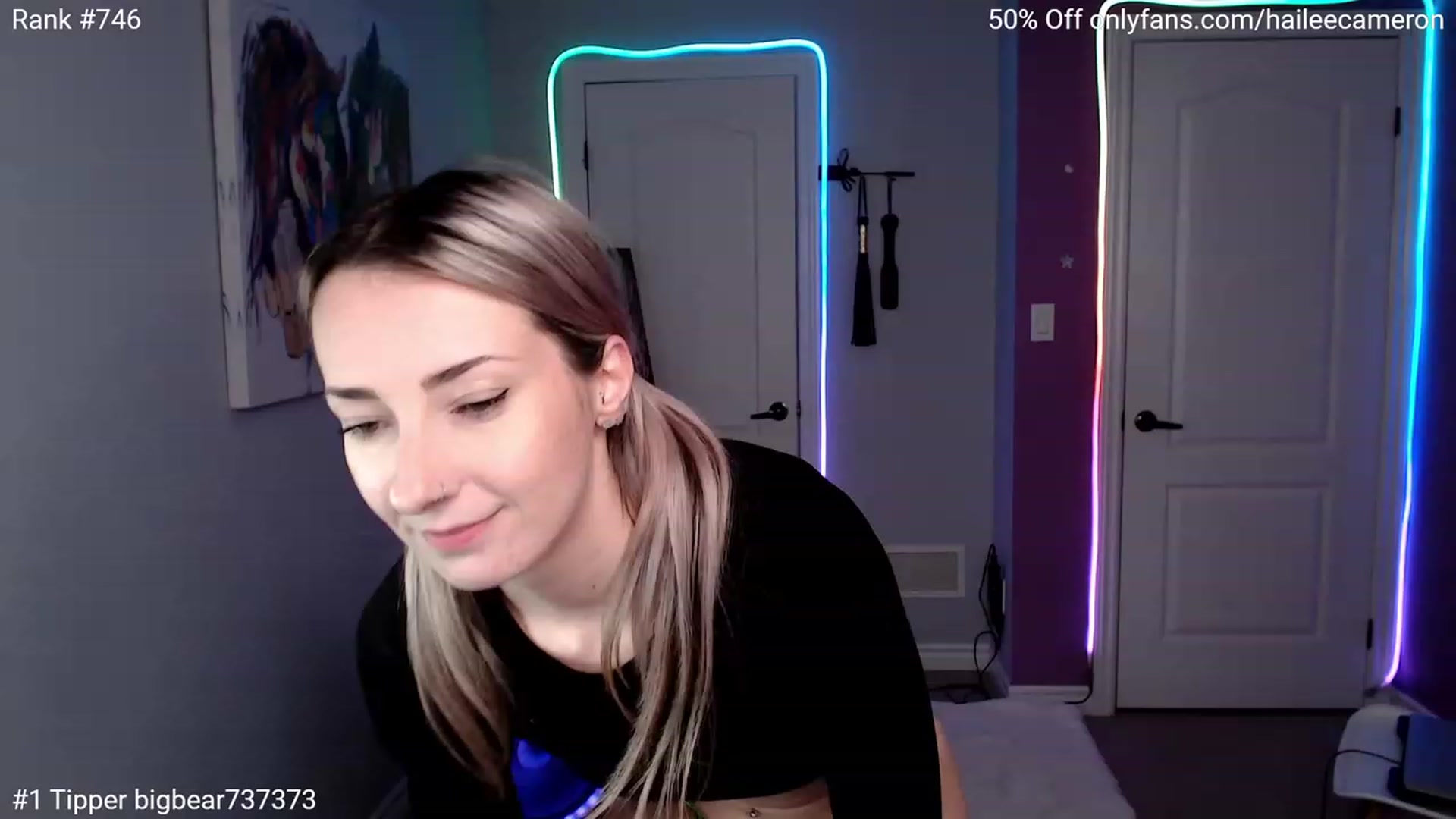 Gallery image thumbnail from HaileeCameron's myfreecams stream on, 12/29/2022, 01:58 image 3 of 20