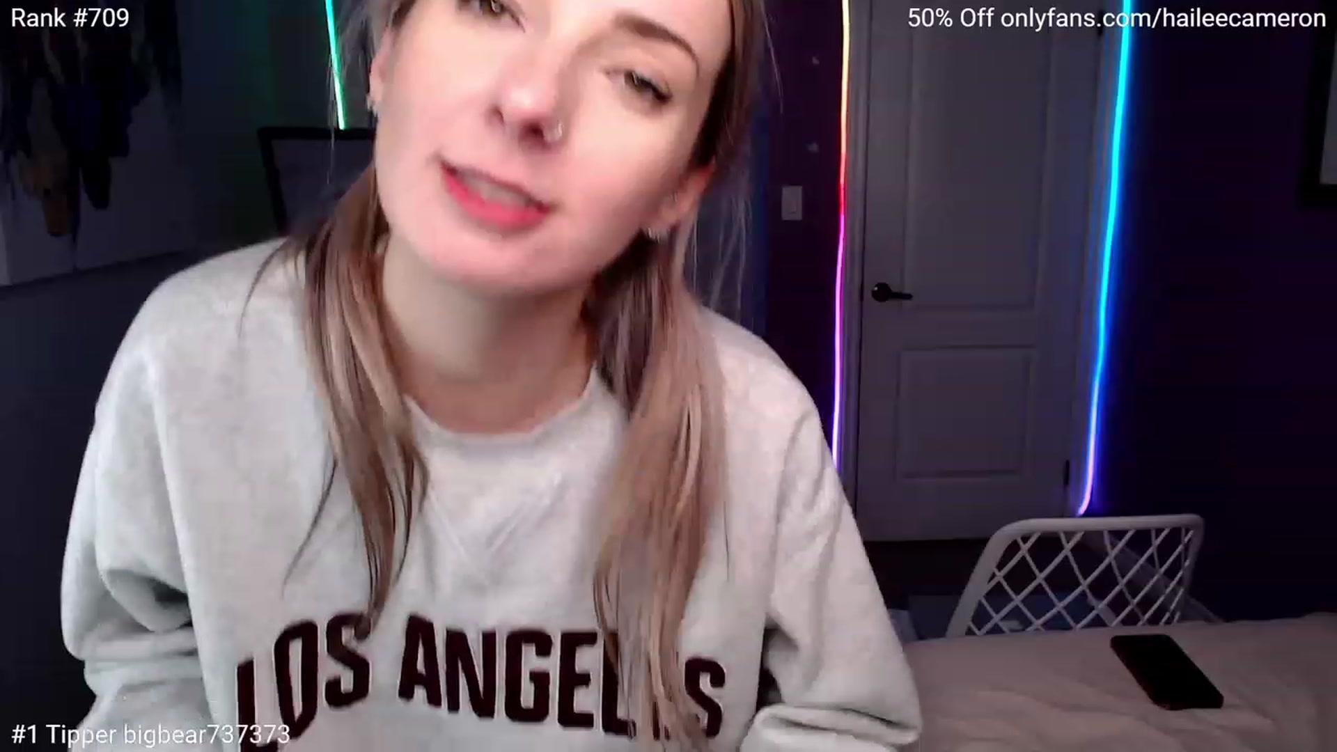 Gallery image thumbnail from HaileeCameron's myfreecams stream on, 12/29/2022, 04:40 image 15 of 20