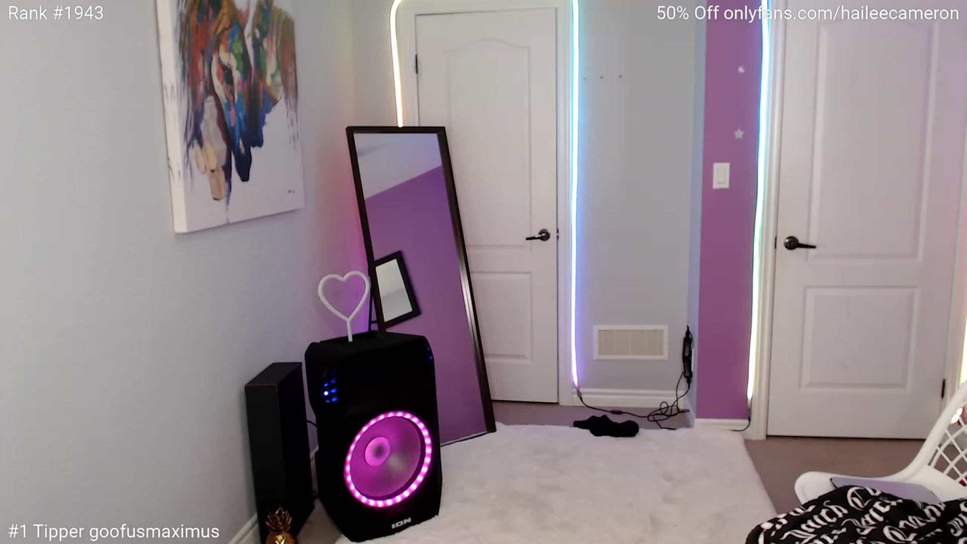 Gallery image thumbnail from HaileeCameron's myfreecams stream on, 01/06/2023, 04:23 image 2 of 20