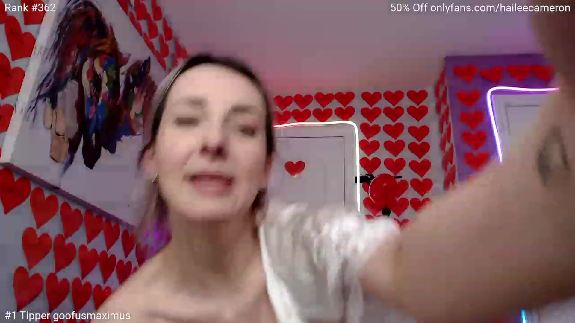 Gallery image thumbnail from HaileeCameron's myfreecams stream on, 02/09/2023, 08:07 image 9 of 20