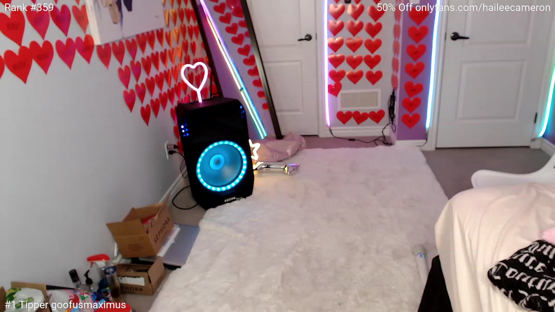 Gallery image thumbnail from HaileeCameron's myfreecams stream on, 02/09/2023, 08:07 image 19 of 20