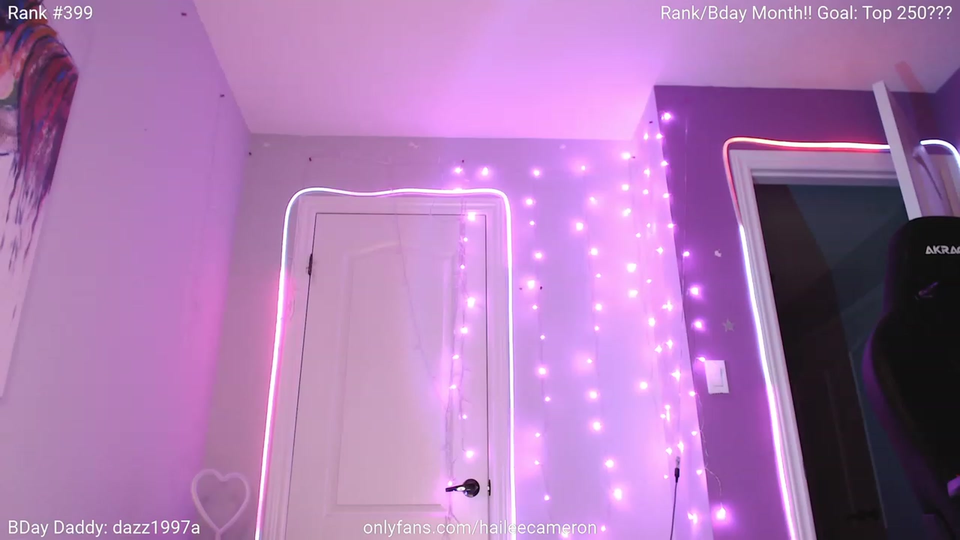 Gallery image thumbnail from HaileeCameron's myfreecams stream on, 07/06/2023, 08:35 image 12 of 20