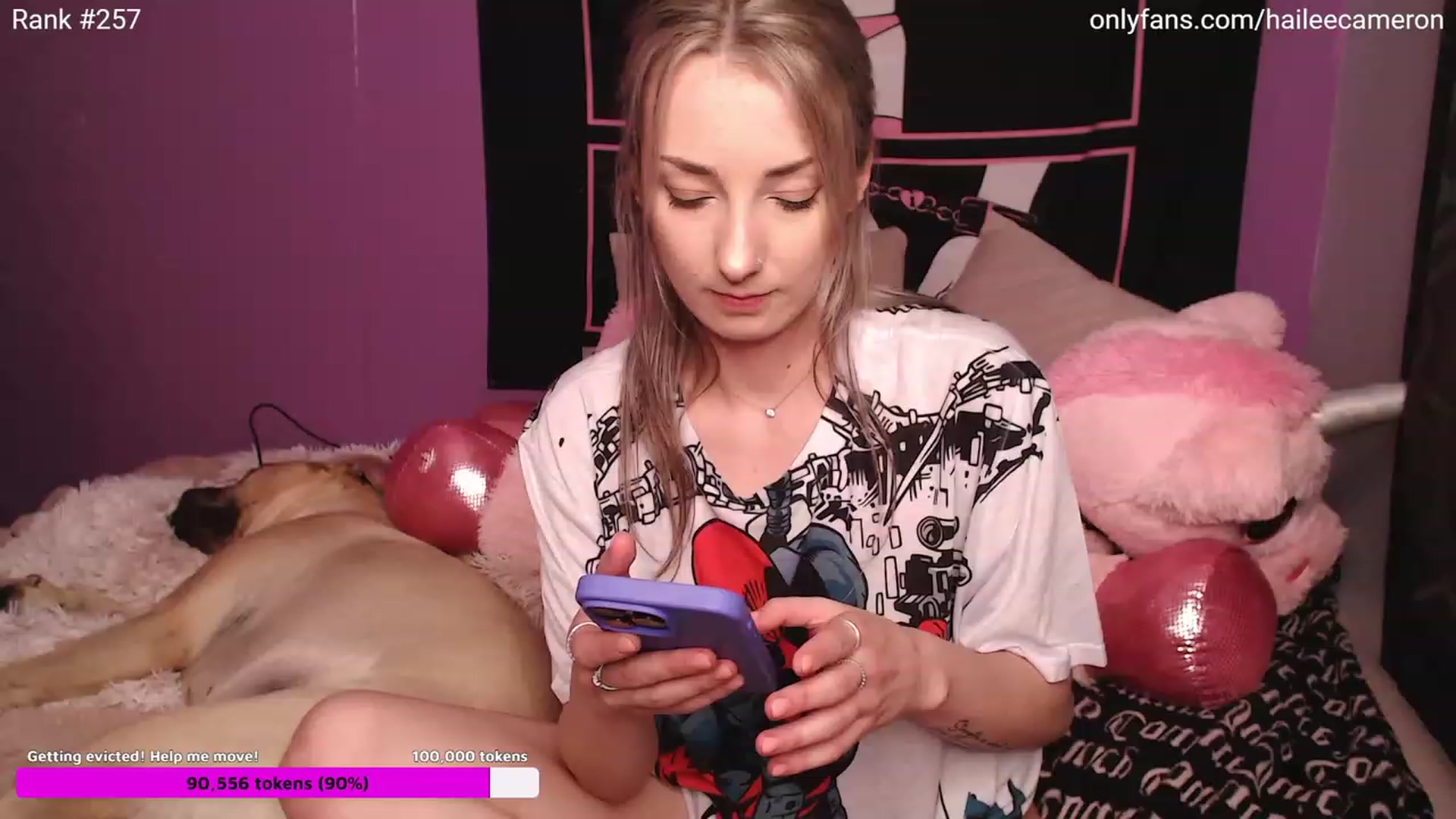 Gallery image thumbnail from HaileeCameron's myfreecams stream on, 09/25/2023, 04:36 image 4 of 20