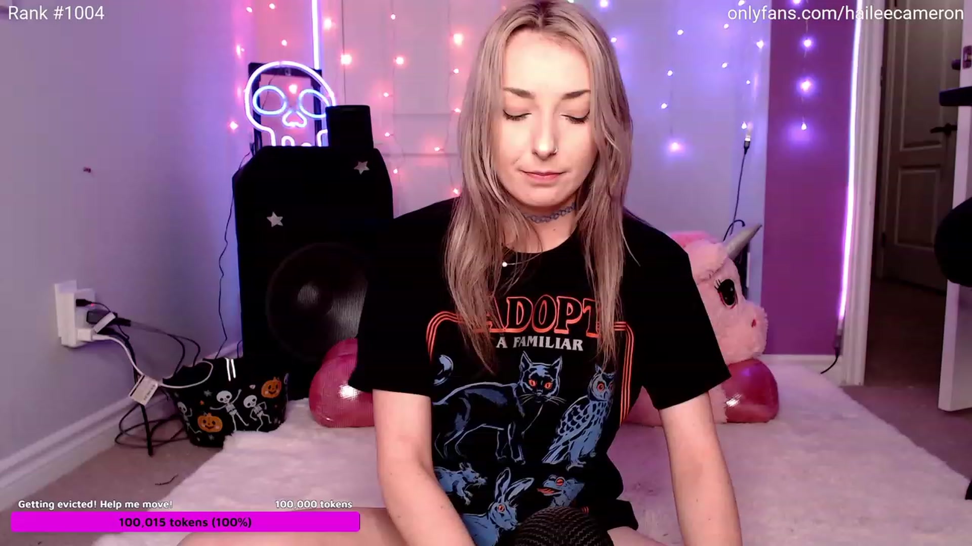 Gallery image thumbnail from HaileeCameron's myfreecams stream on, 10/09/2023, 05:04 image 1 of 20