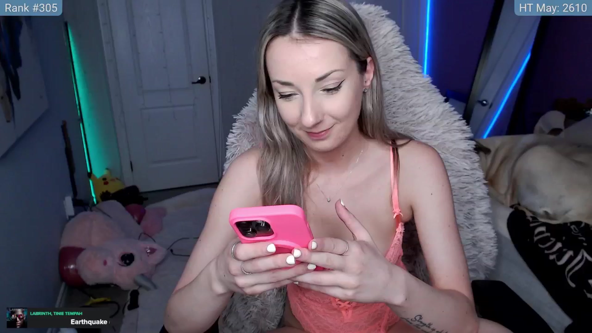Gallery image thumbnail from HaileeCameron's myfreecams stream on, 05/18/2024, 05:39 image 8 of 20