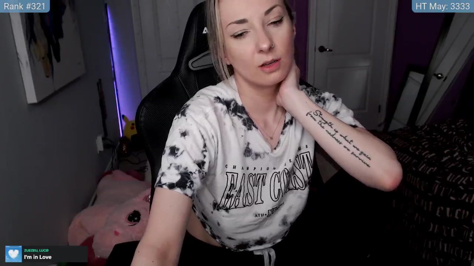 Gallery image thumbnail from HaileeCameron's myfreecams stream on, 05/30/2024, 06:13 image 17 of 20