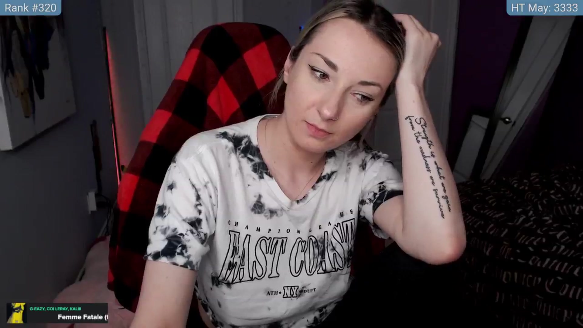 Gallery image thumbnail from HaileeCameron's myfreecams stream on, 05/30/2024, 06:13 image 11 of 20