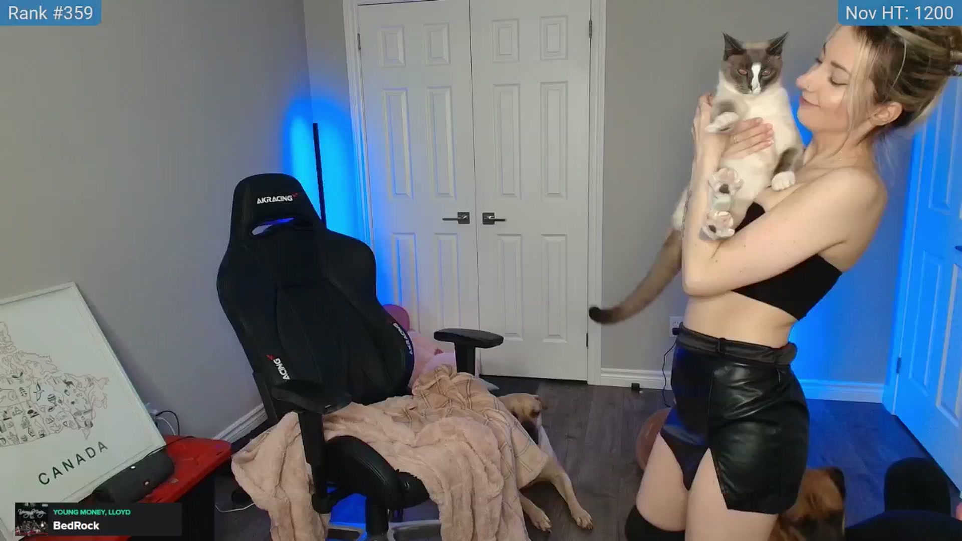 Gallery image thumbnail from HaileeCameron's myfreecams stream on, 11/28/2024, 07:32 image 1 of 20