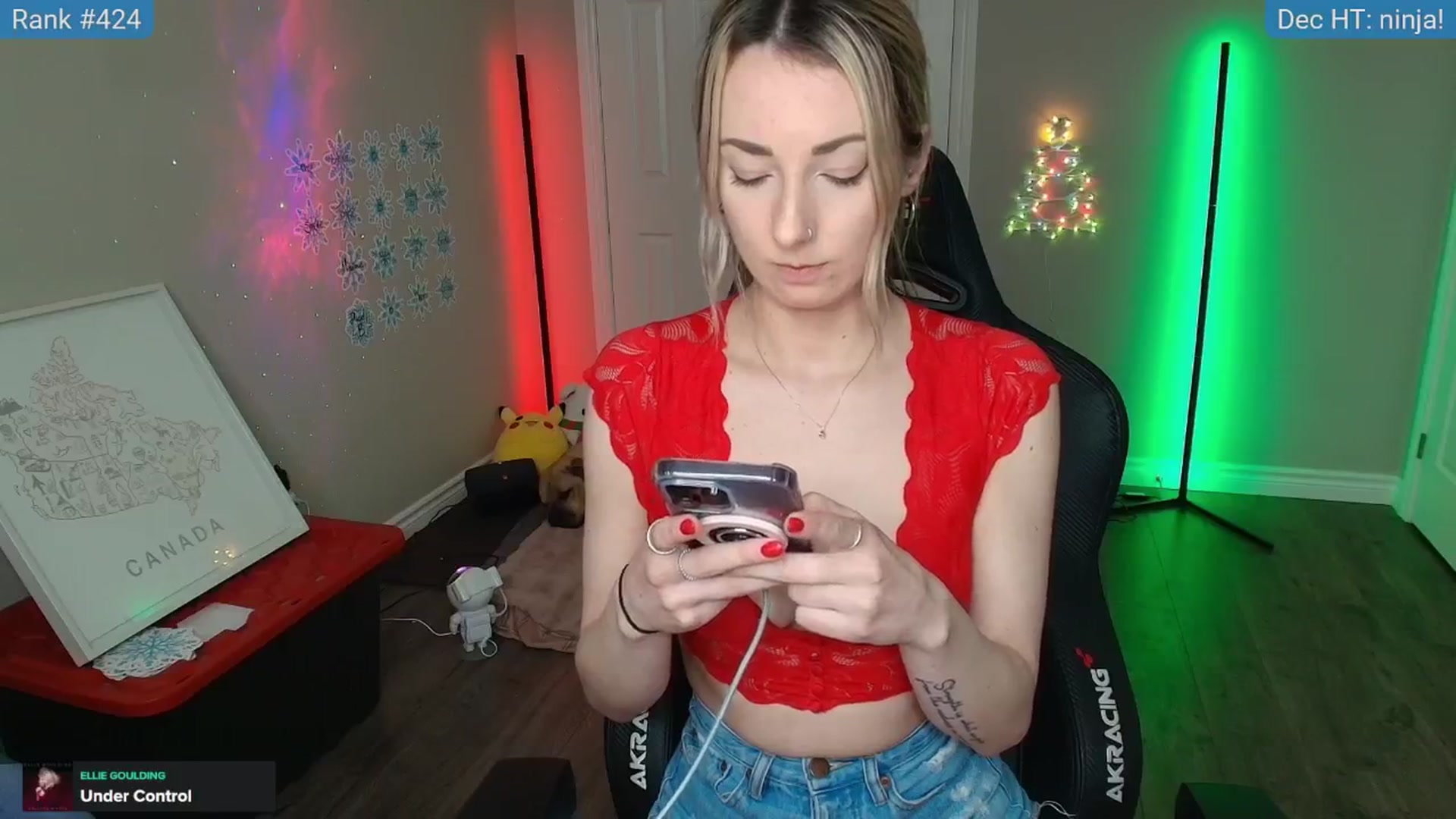 Gallery image thumbnail from HaileeCameron's myfreecams stream on, 12/10/2024, 05:19 image 18 of 20