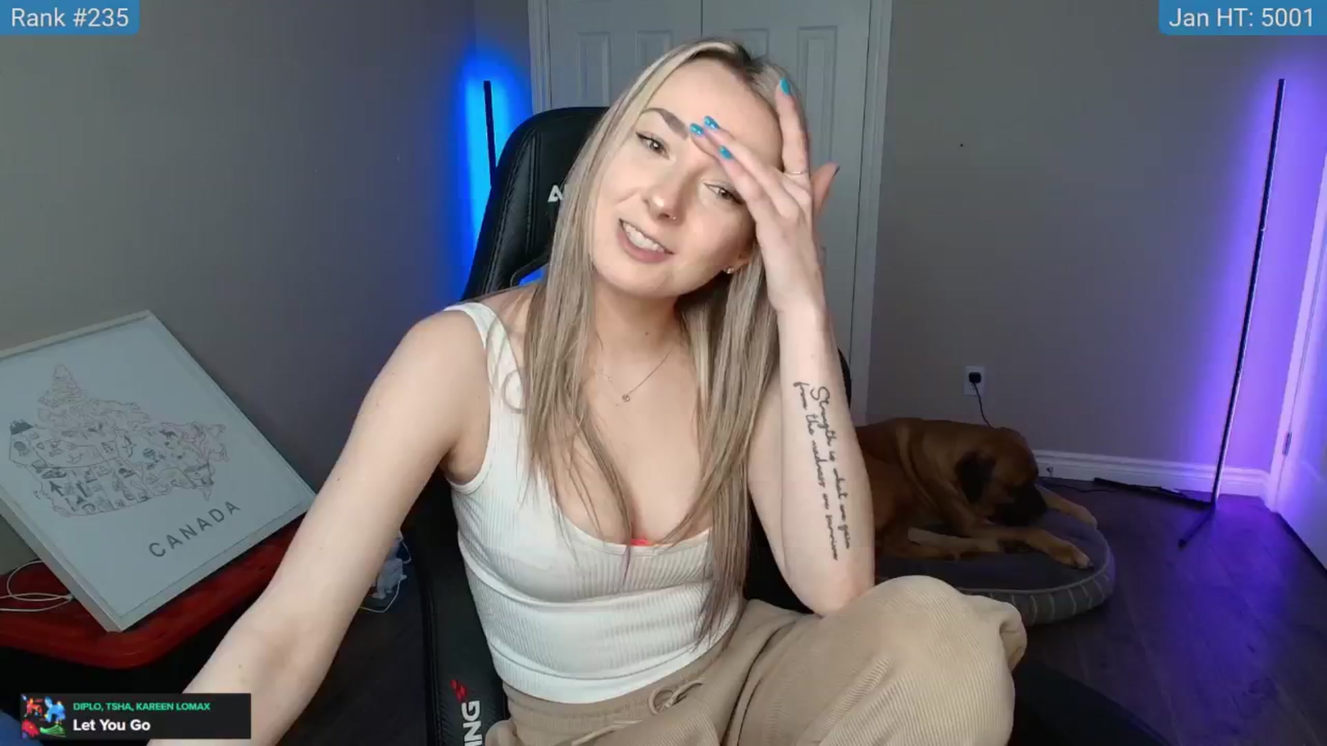 Gallery image thumbnail from HaileeCameron's myfreecams stream on, 01/18/2025, 08:06 image 3 of 20