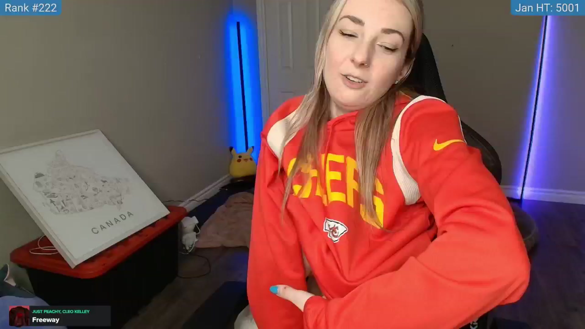 Gallery image thumbnail from HaileeCameron's myfreecams stream on, 01/27/2025, 09:35 image 1 of 20
