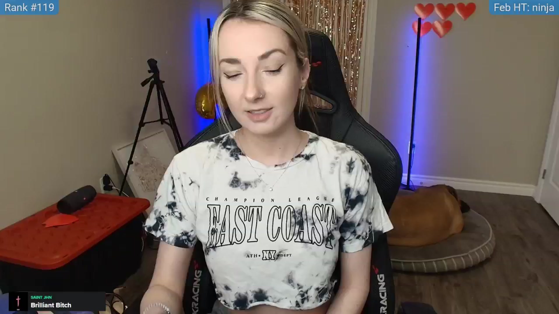 Gallery image thumbnail from HaileeCameron's myfreecams stream on, 02/04/2025, 07:39 image 1 of 20