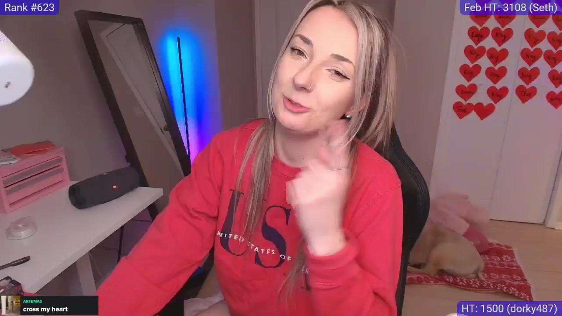 Gallery image thumbnail from HaileeCameron's myfreecams stream on, 02/13/2026, 10:00 image 13 of 20