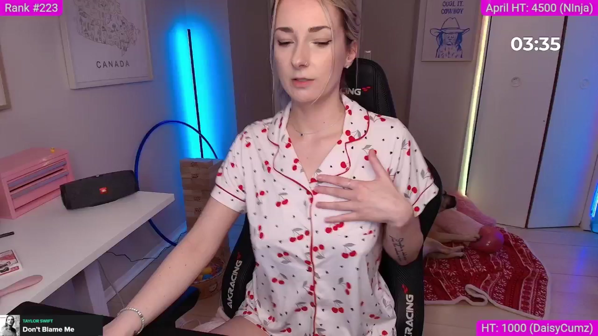 Gallery image thumbnail from HaileeCameron's myfreecams stream on, 04/05/2026, 07:16 image 19 of 20
