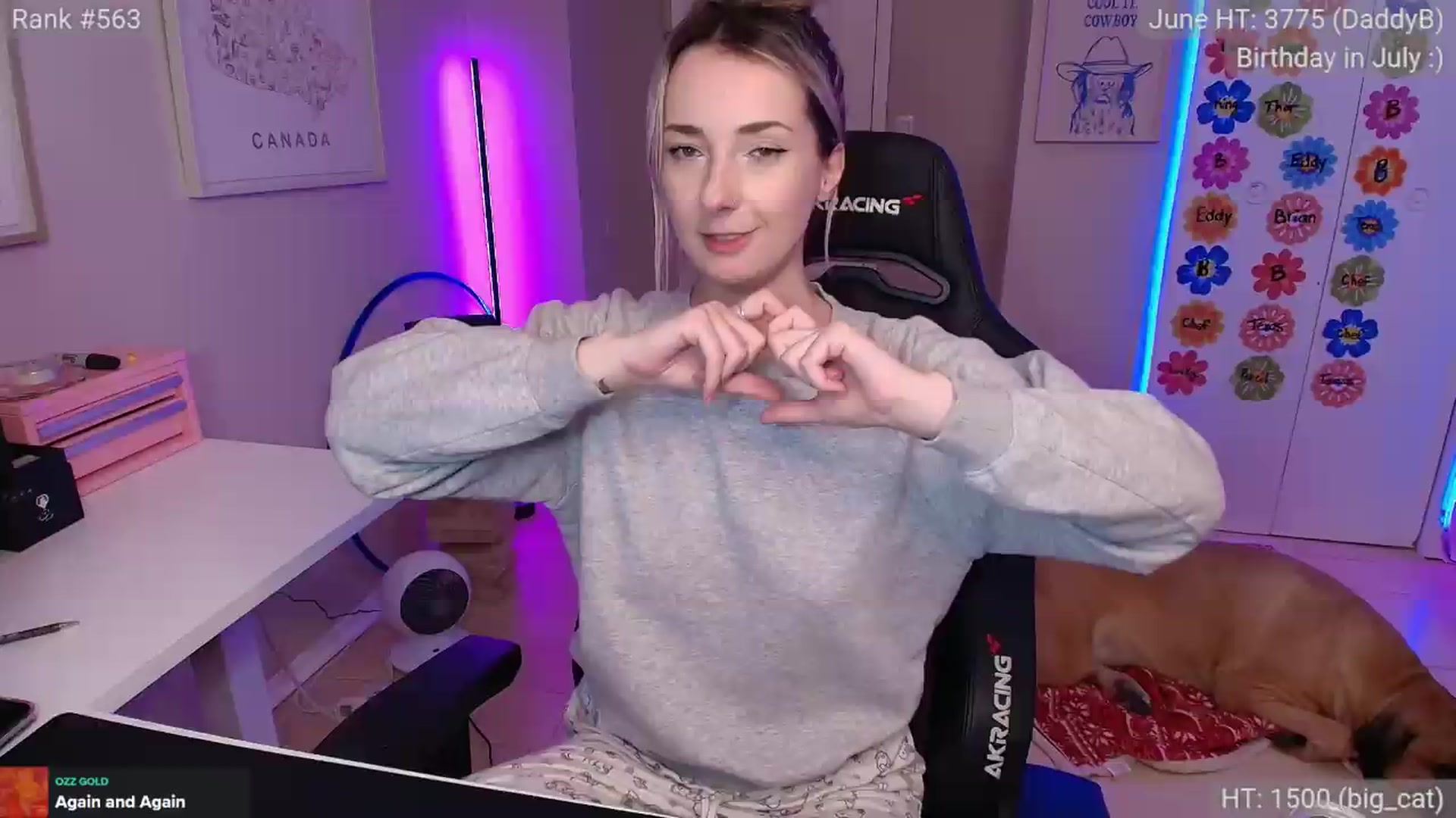 Gallery image thumbnail from HaileeCameron's myfreecams stream on, 06/12/2026, 07:45 image 20 of 20