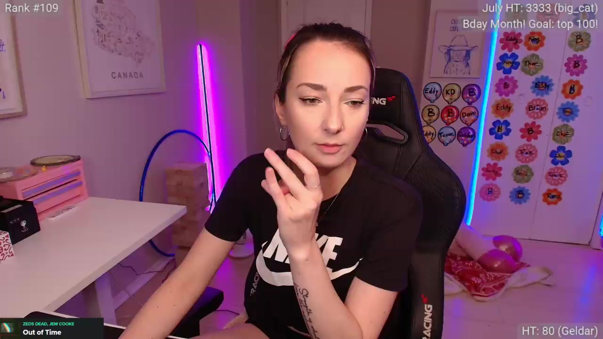 Gallery image thumbnail from HaileeCameron's myfreecams stream on, 07/07/2026, 06:08 image 4 of 20