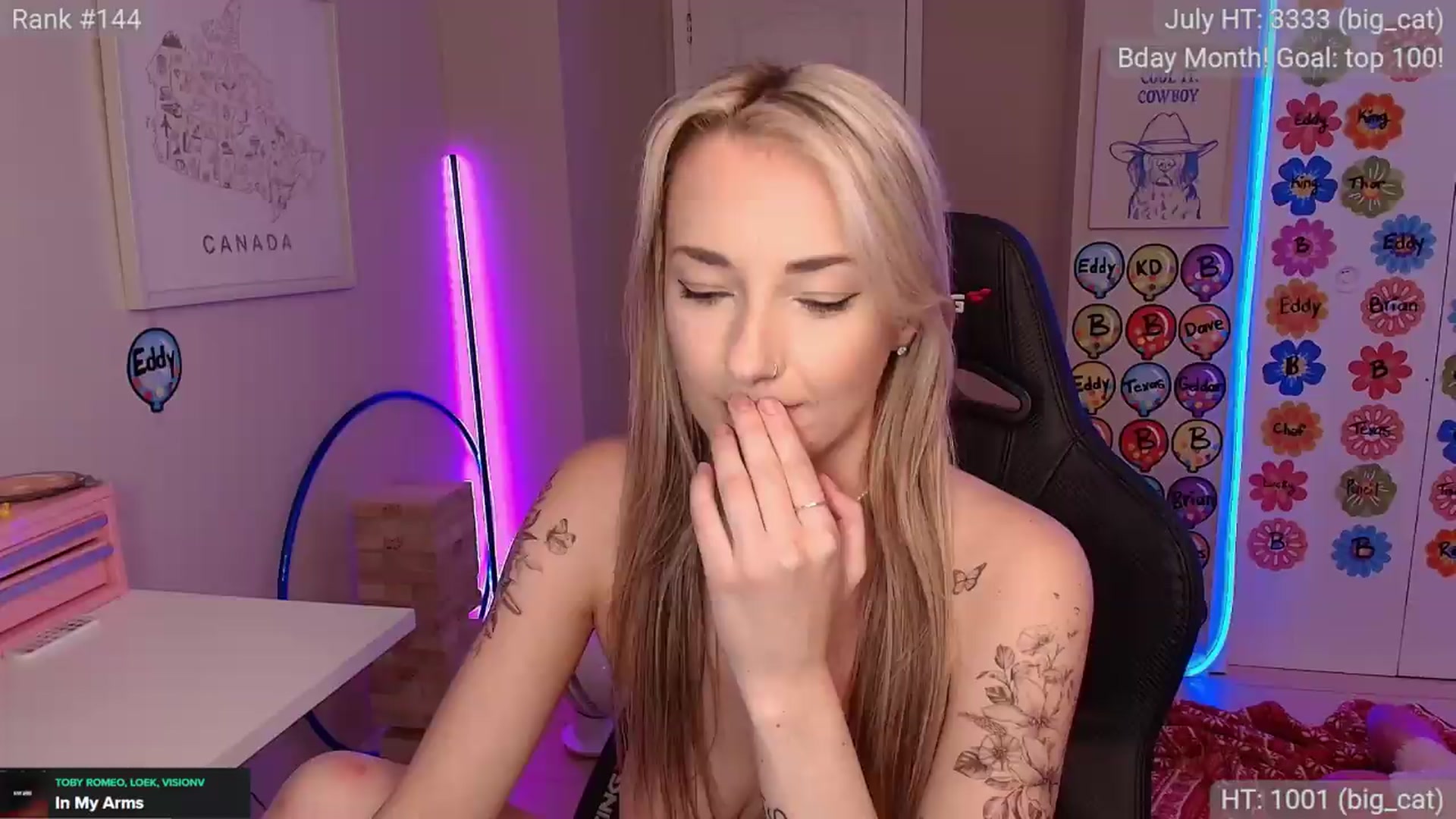 Gallery image thumbnail from HaileeCameron's myfreecams stream on, 07/14/2026, 05:56 image 20 of 20