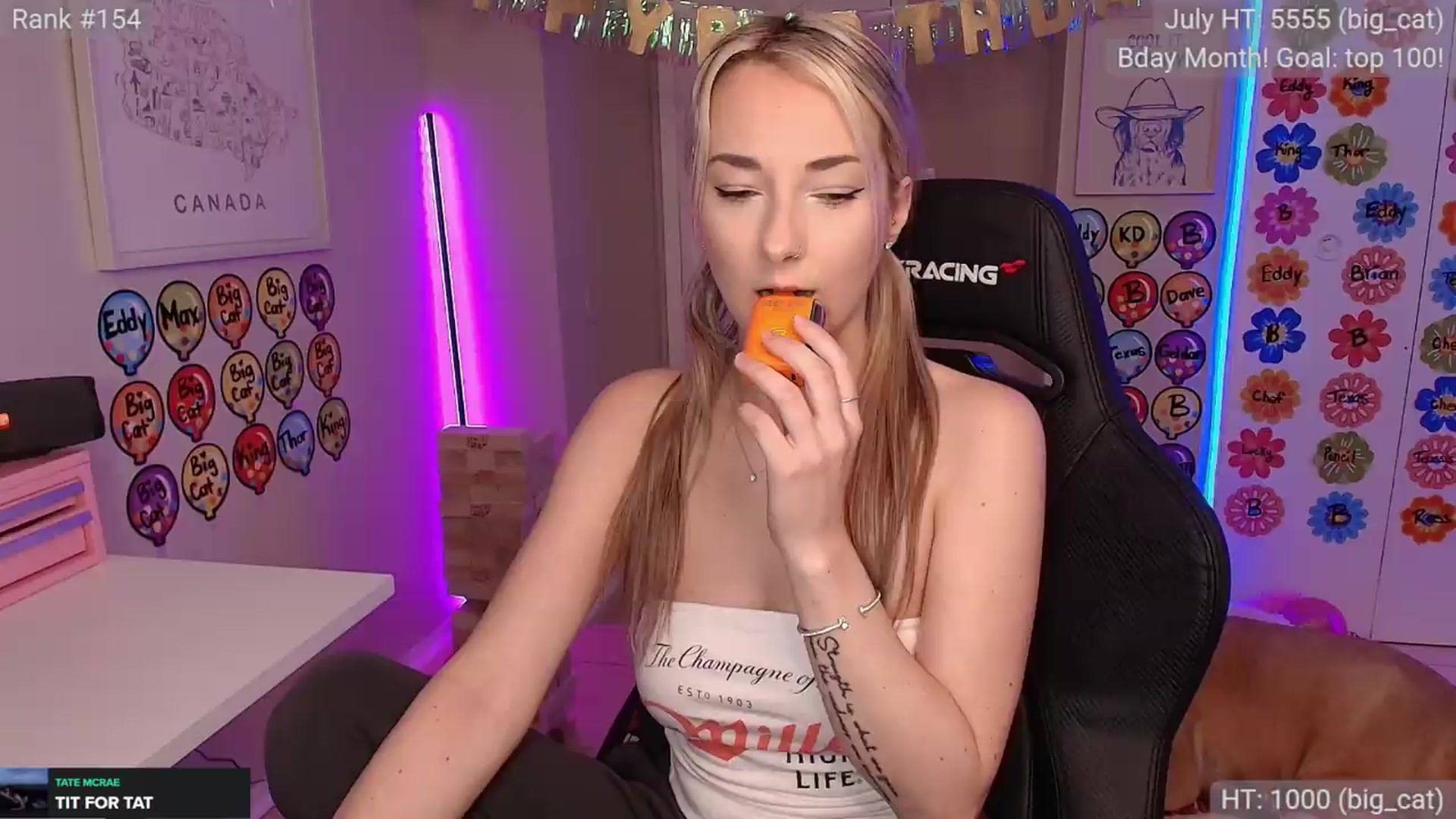 Gallery image thumbnail from HaileeCameron's myfreecams stream on, 07/20/2026, 05:28 image 5 of 20