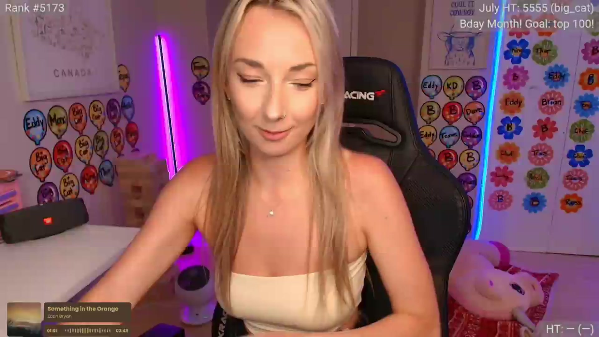 Gallery image thumbnail from HaileeCameron's myfreecams stream on, 08/07/2026, 02:46 image 2 of 20