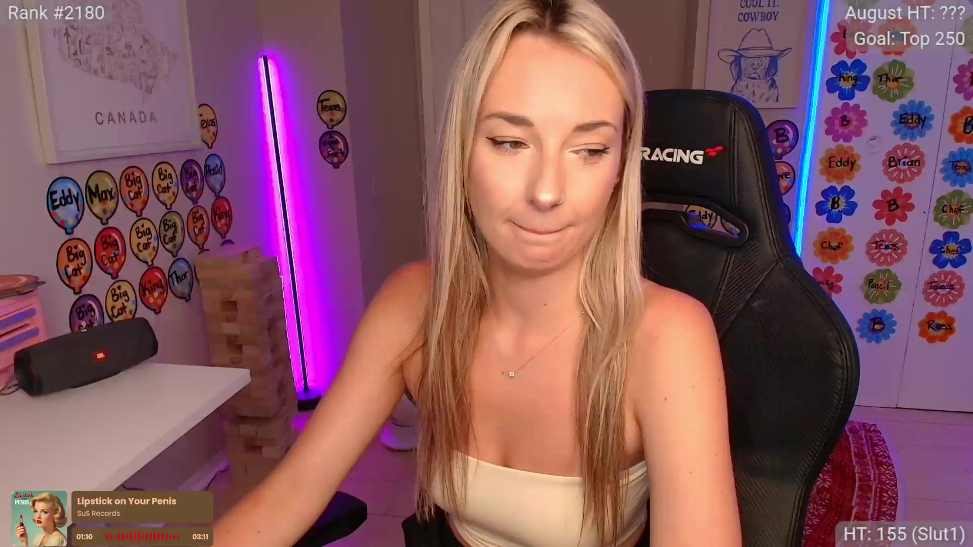 Gallery image thumbnail from HaileeCameron's myfreecams stream on, 08/07/2026, 05:18 image 5 of 20
