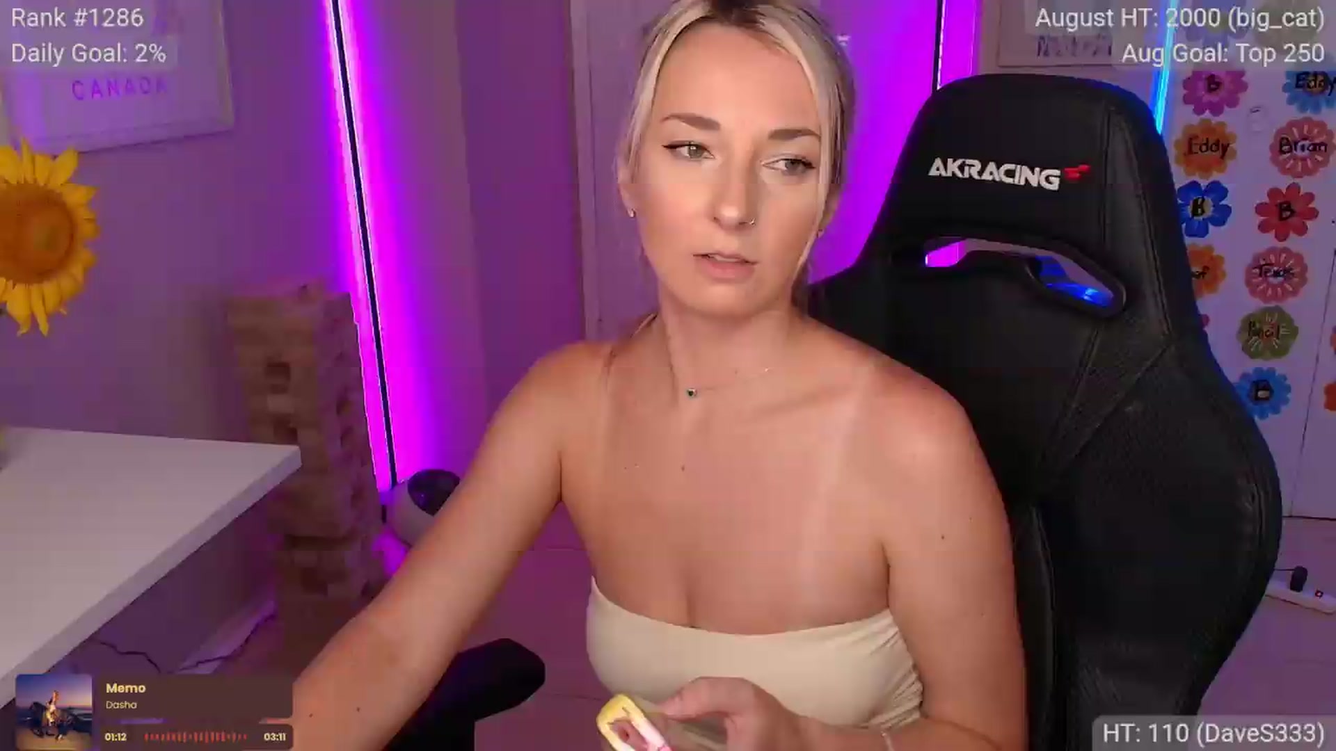Gallery image thumbnail from HaileeCameron's myfreecams stream on, 08/15/2026, 04:52 image 14 of 20