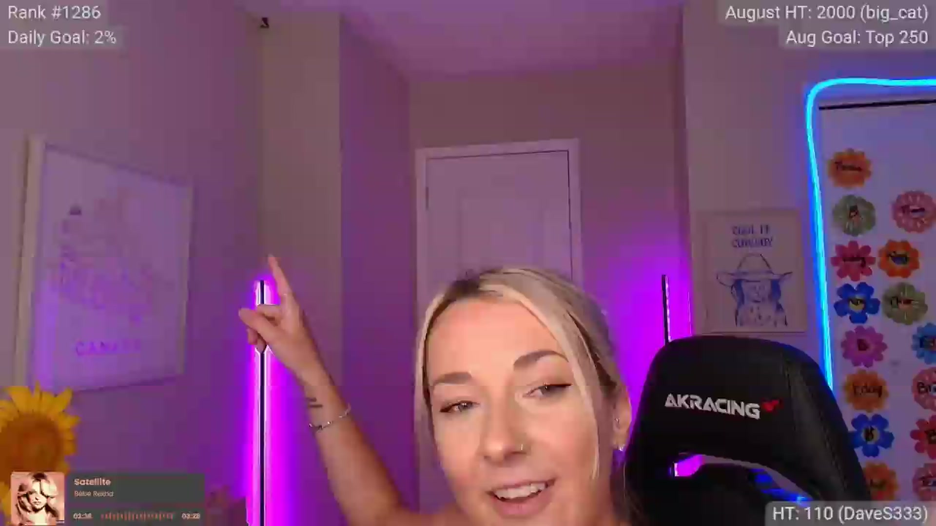 Gallery image thumbnail from HaileeCameron's myfreecams stream on, 08/15/2026, 04:52 image 13 of 20